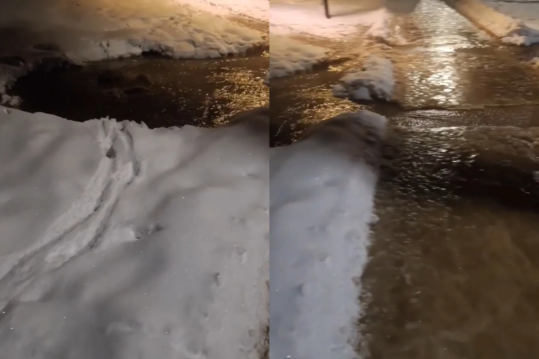 Trūkęs vamzdis Baltijos g.