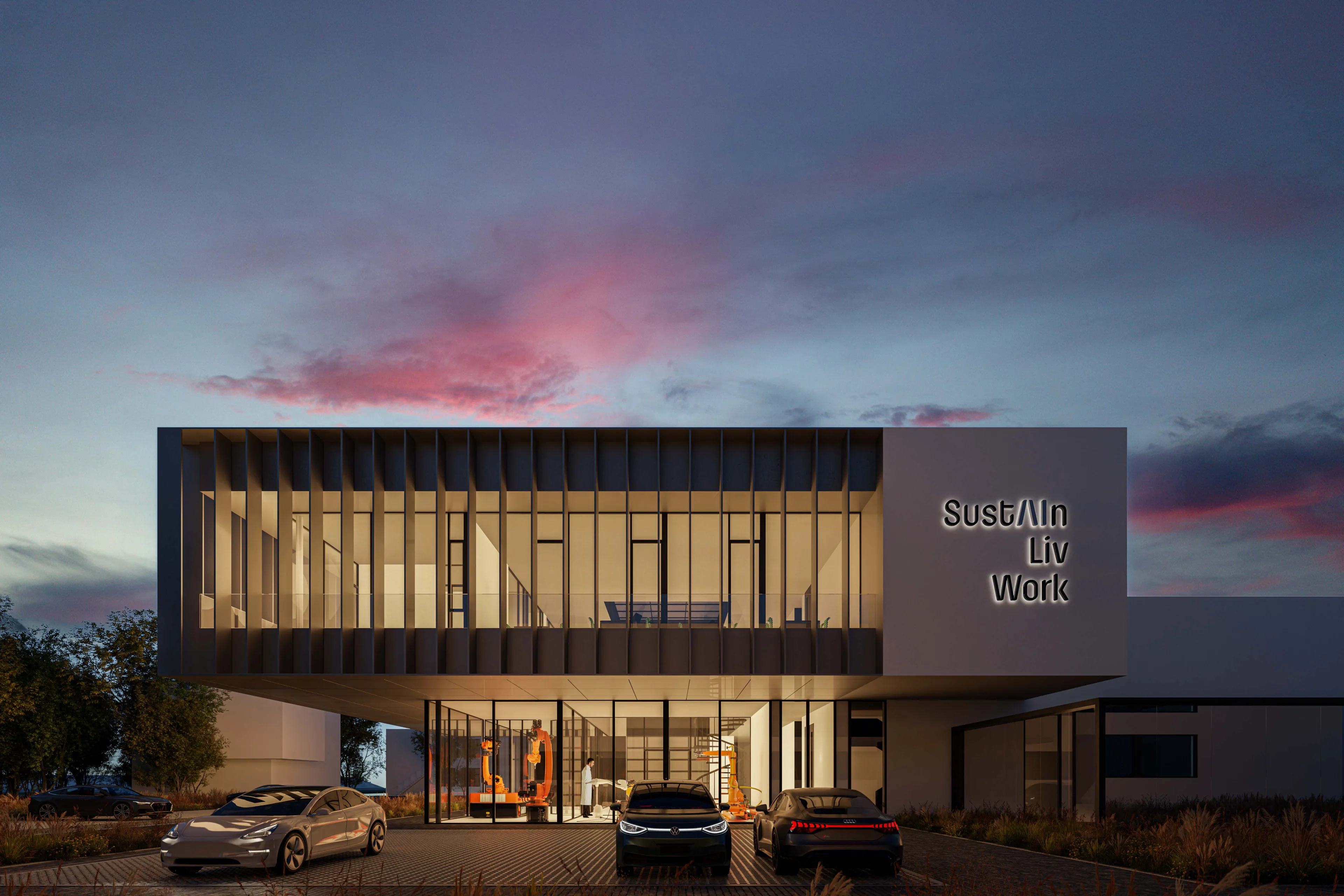 Projekto vizualizacija / KTU nuotr.