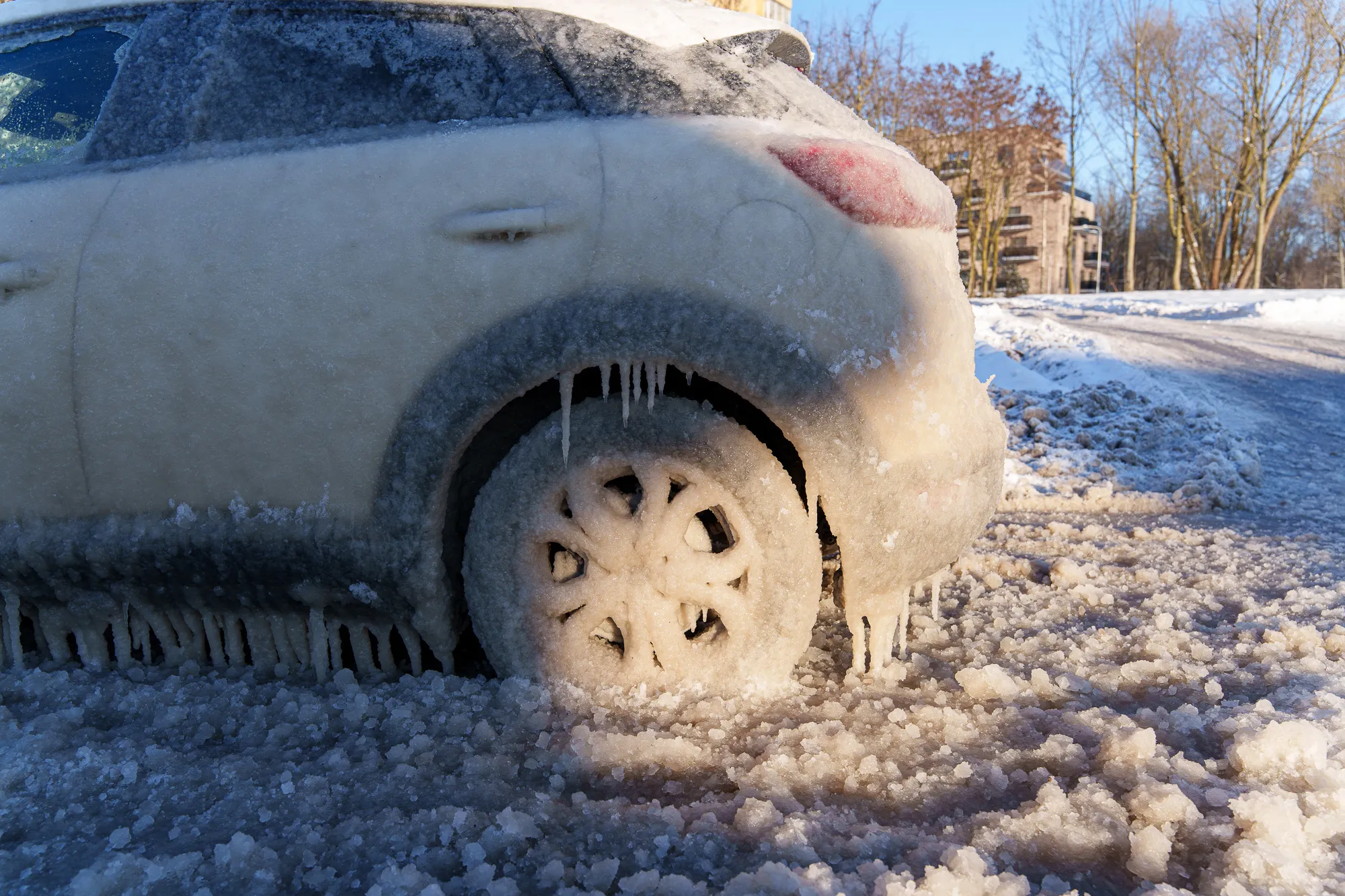 Trūkę vamzdžiai / R. Tenio nuotr.