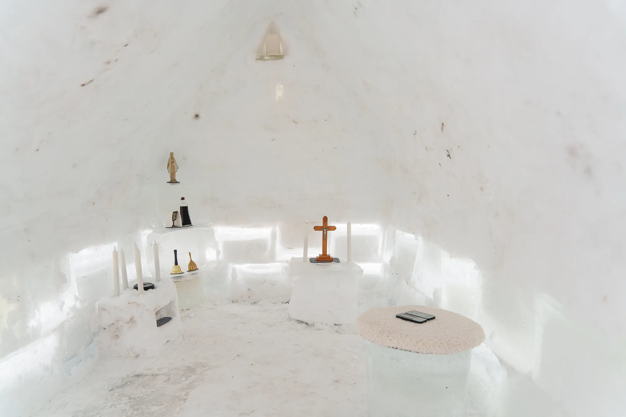 Sniego bažnyčia / R. Tenio nuotr.