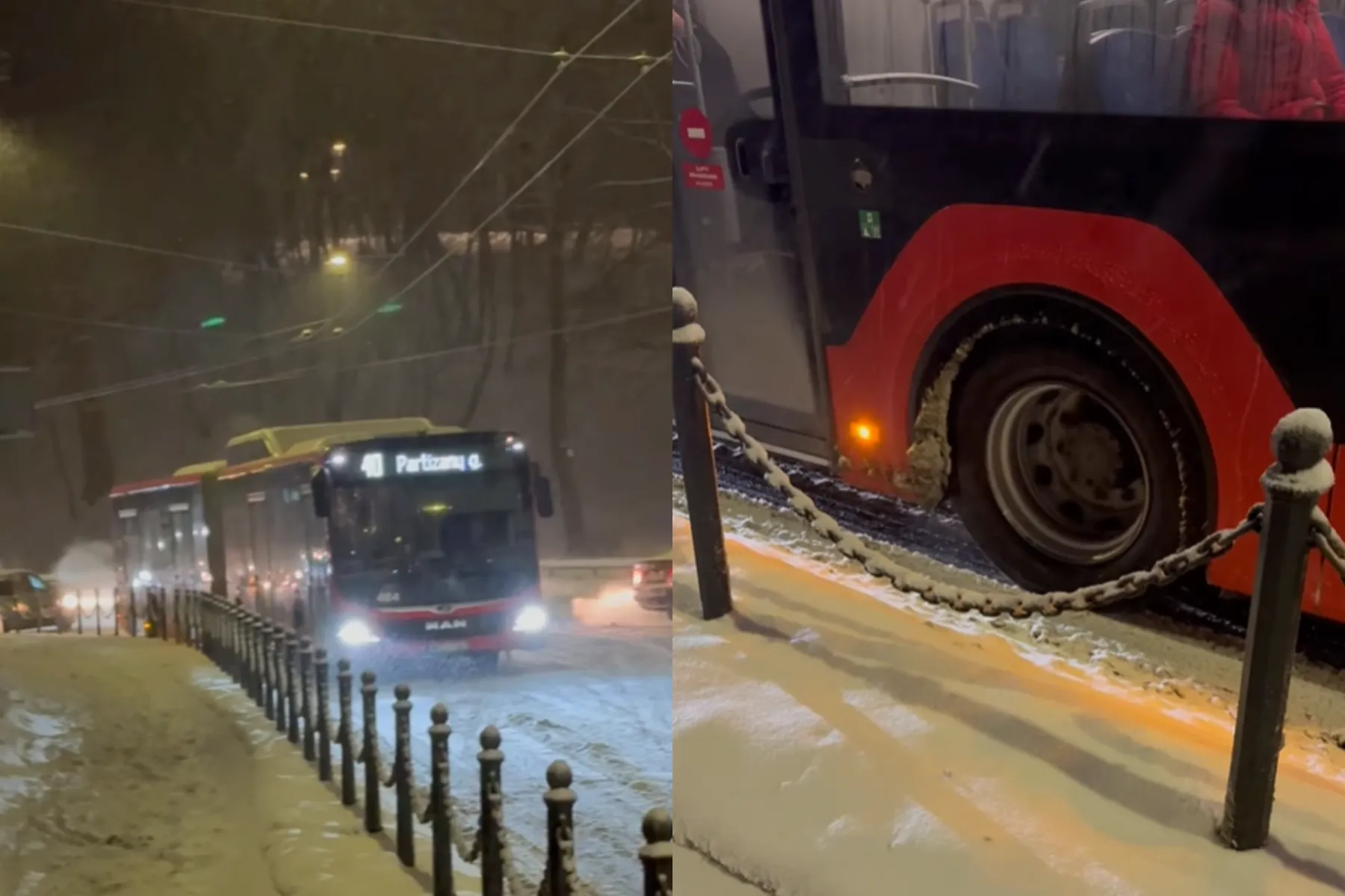 Į Parodos kalną neužkylantis autobusas / „Orų entuziastai“ nario Ma J Kali nuotr.