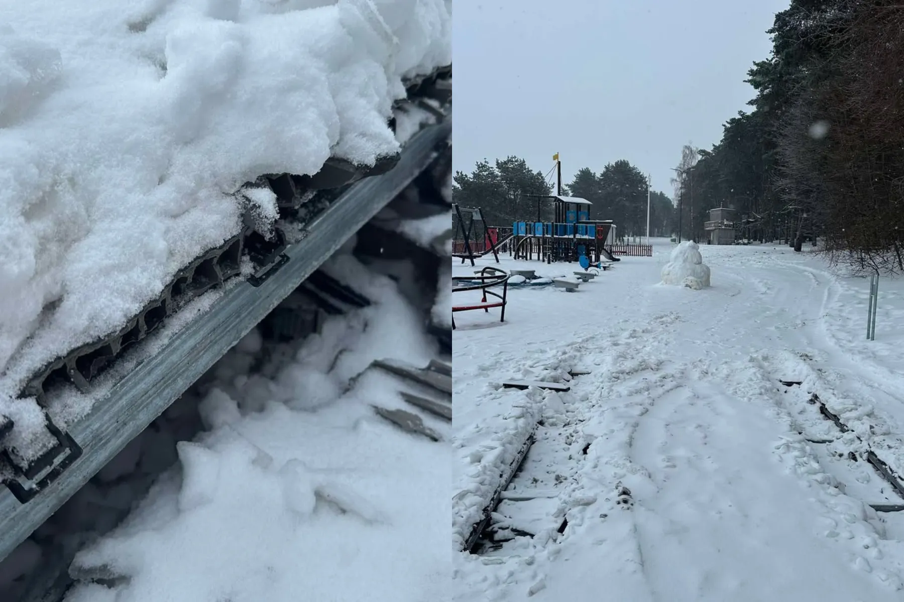 Apgadinta Lampėdžio pakrantės infrastruktūra / Skaitytojų nuotr.