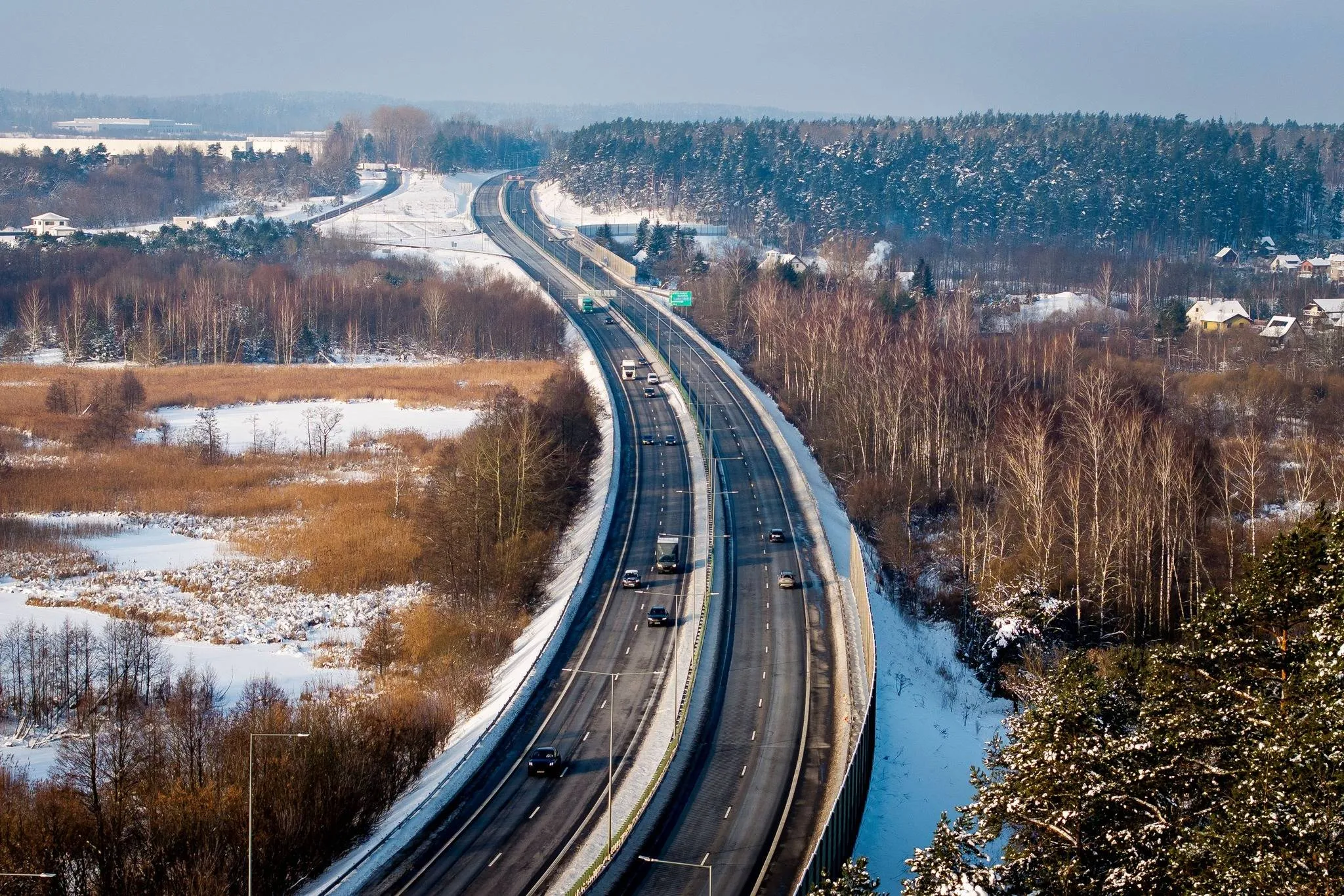 A1 kelias, automagistralė / Eismo schema / „Via Lietuva“ nuotr.