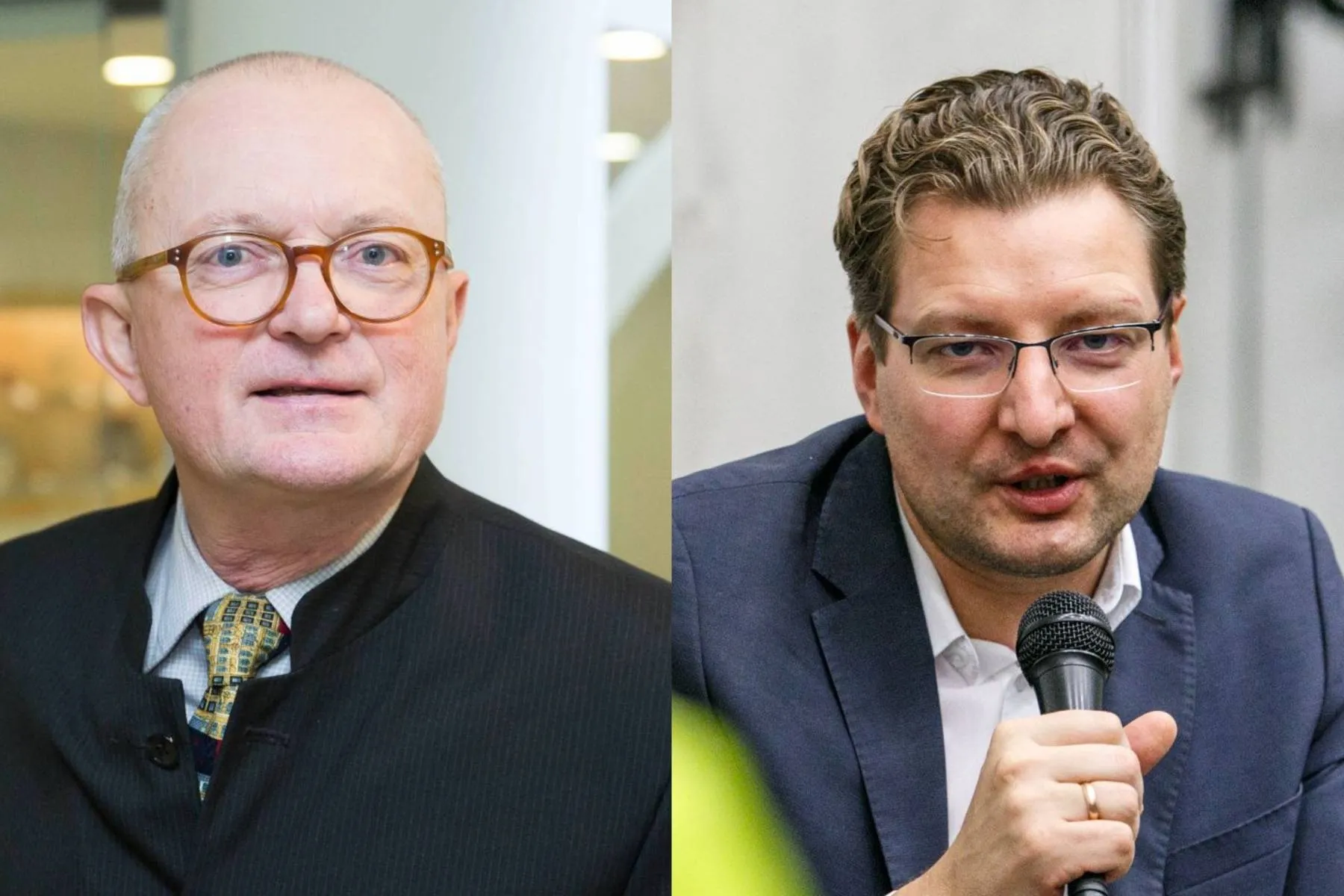 Audrys Antanaitis ir Dainius Radzevičius / BNS ir R. Tenio nuotr.