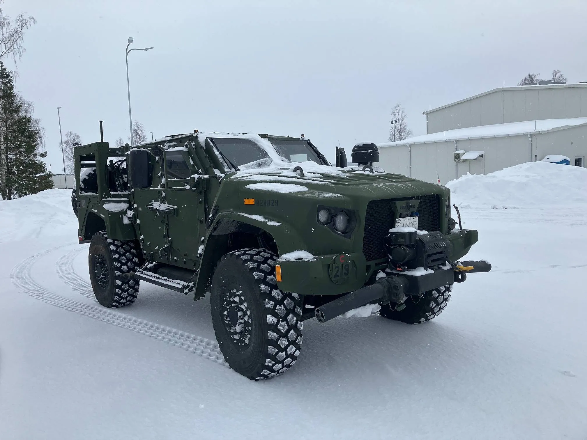 JLTV šarvuotasis visureigis