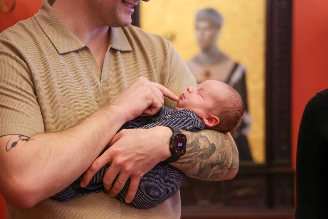 Jubiliejinis kūdikis - Markas Auškalnis / KRS nuotr.