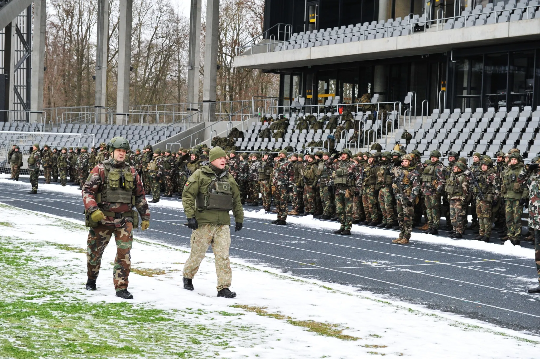 Kauno šaulių pratybos / Lietuvos šaulių sąjungos nuotr.