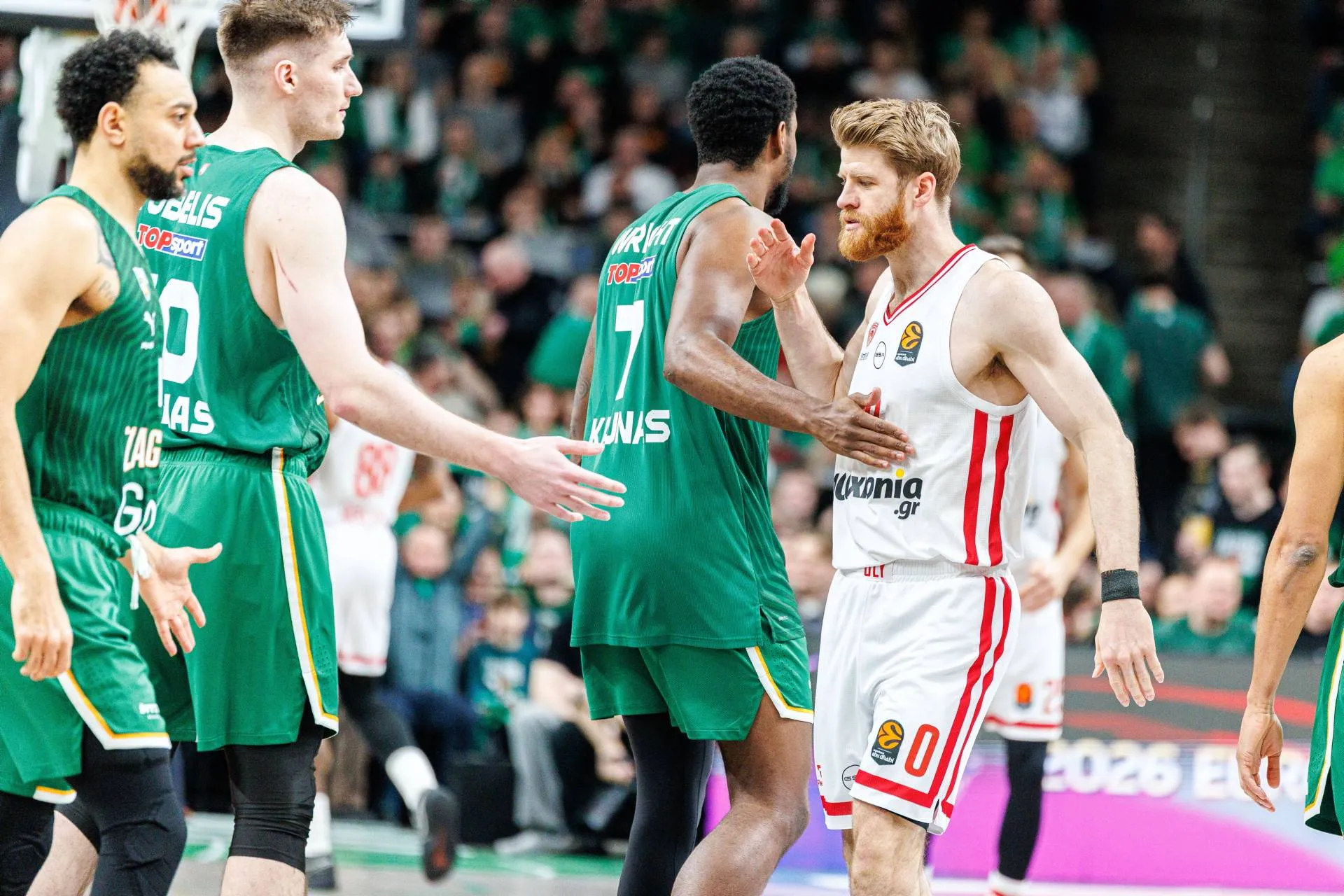 Kauno „Žalgiris“ namuose pasitiko svečius iš Pirėjo