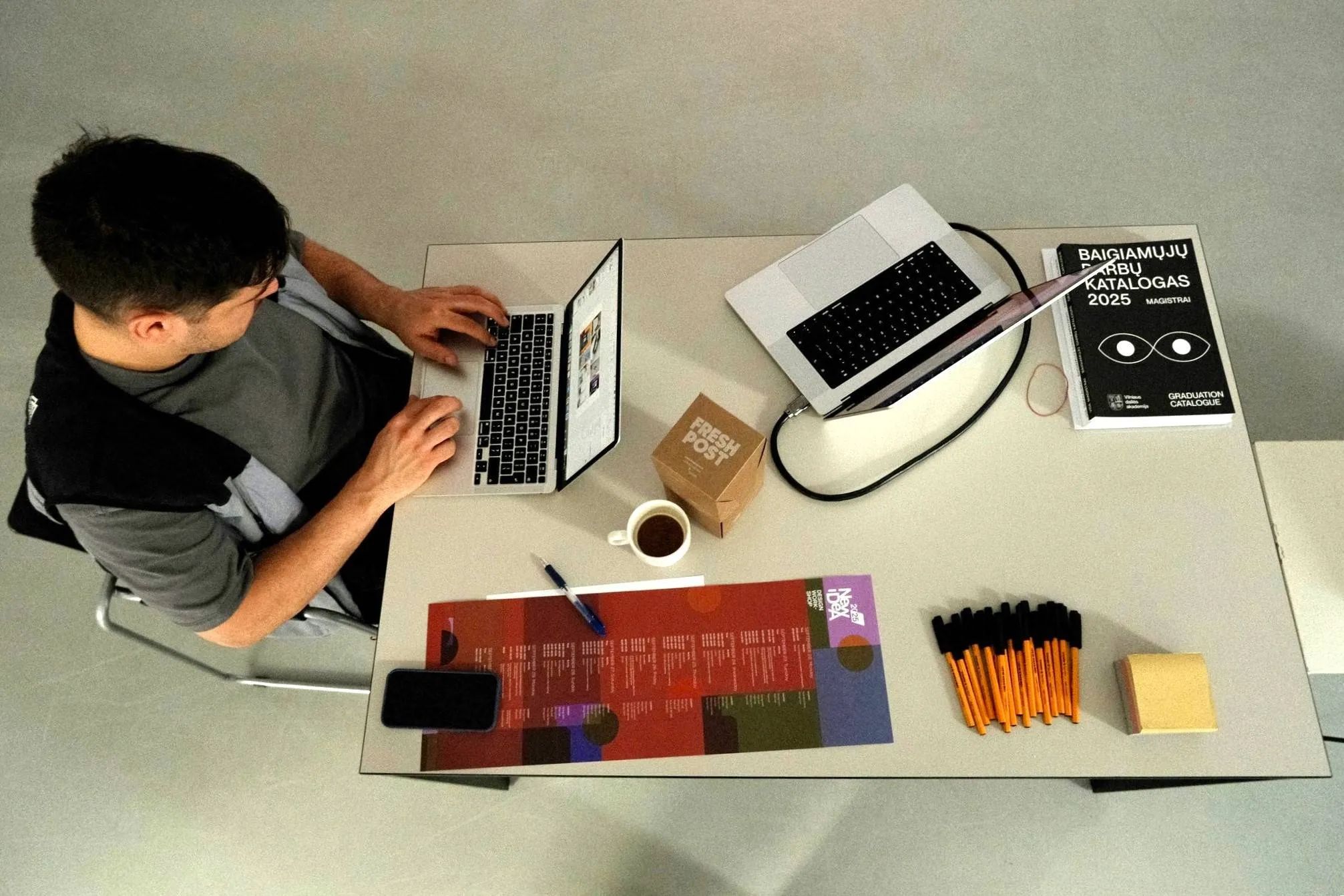 Kompiuteros, žurnalas, studentas