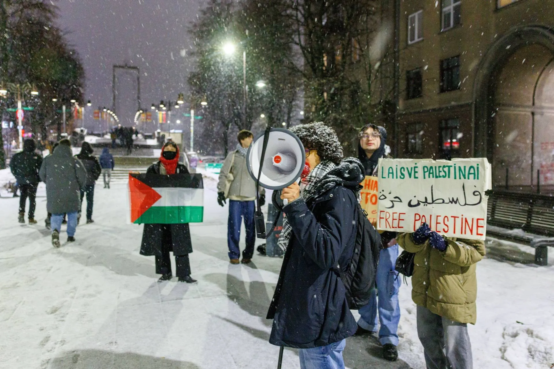 Eurolygos belaukiant – protestas Kaune