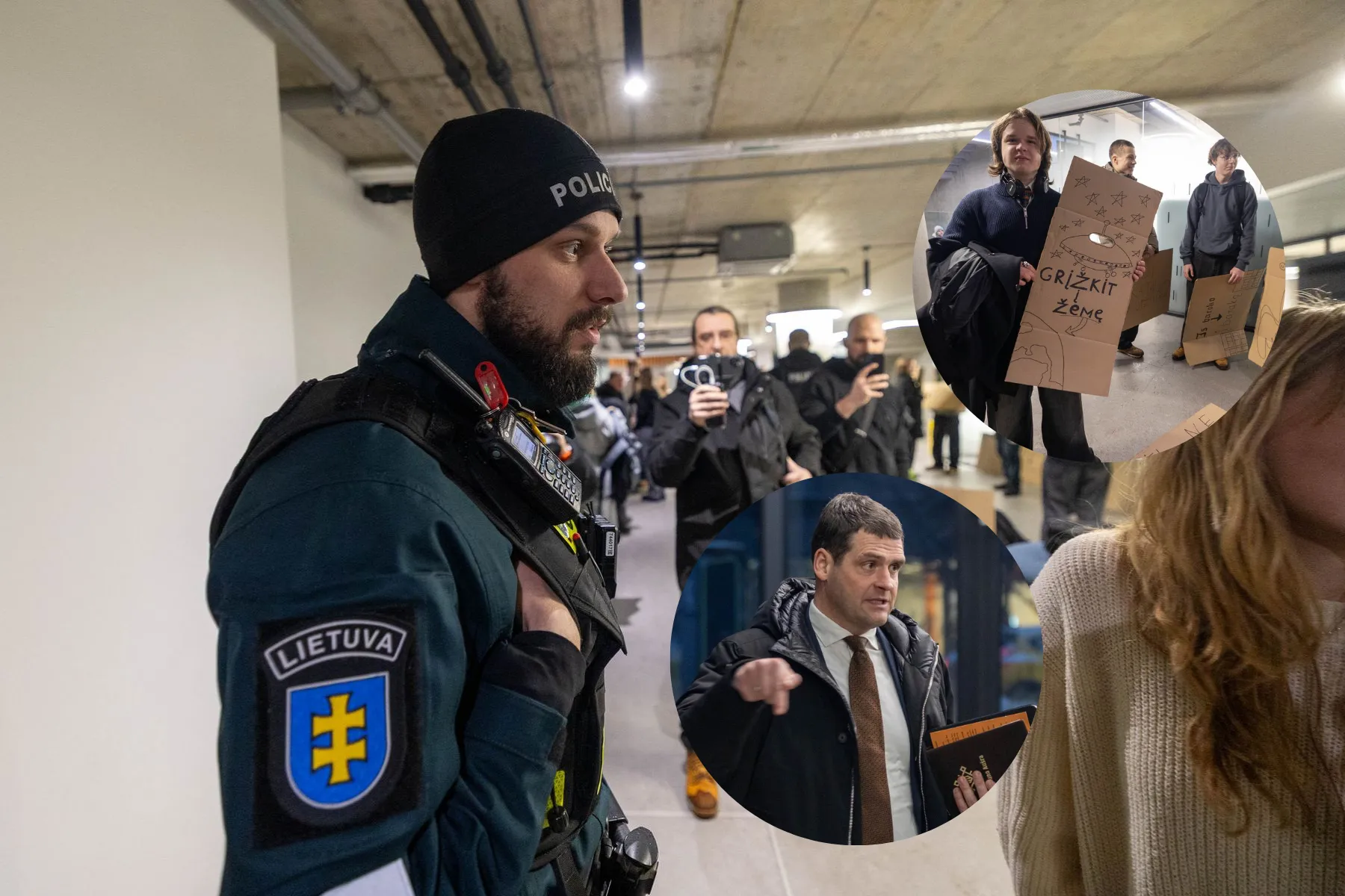Remigijaus Žemaitaičio susitikimas Kaune / T. Biliūno / BNS nuotr.