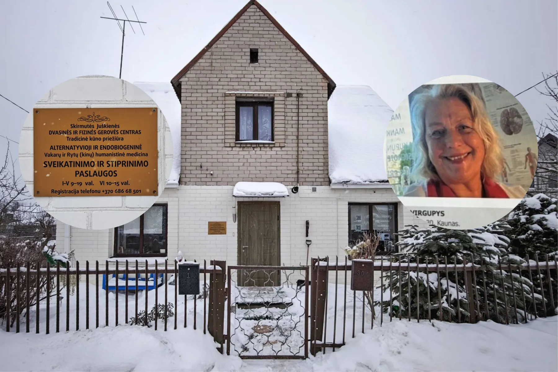 Skirmutės Juškienės Dvasinės ir fizinės gerovės centras / R. Tenio nuotr.