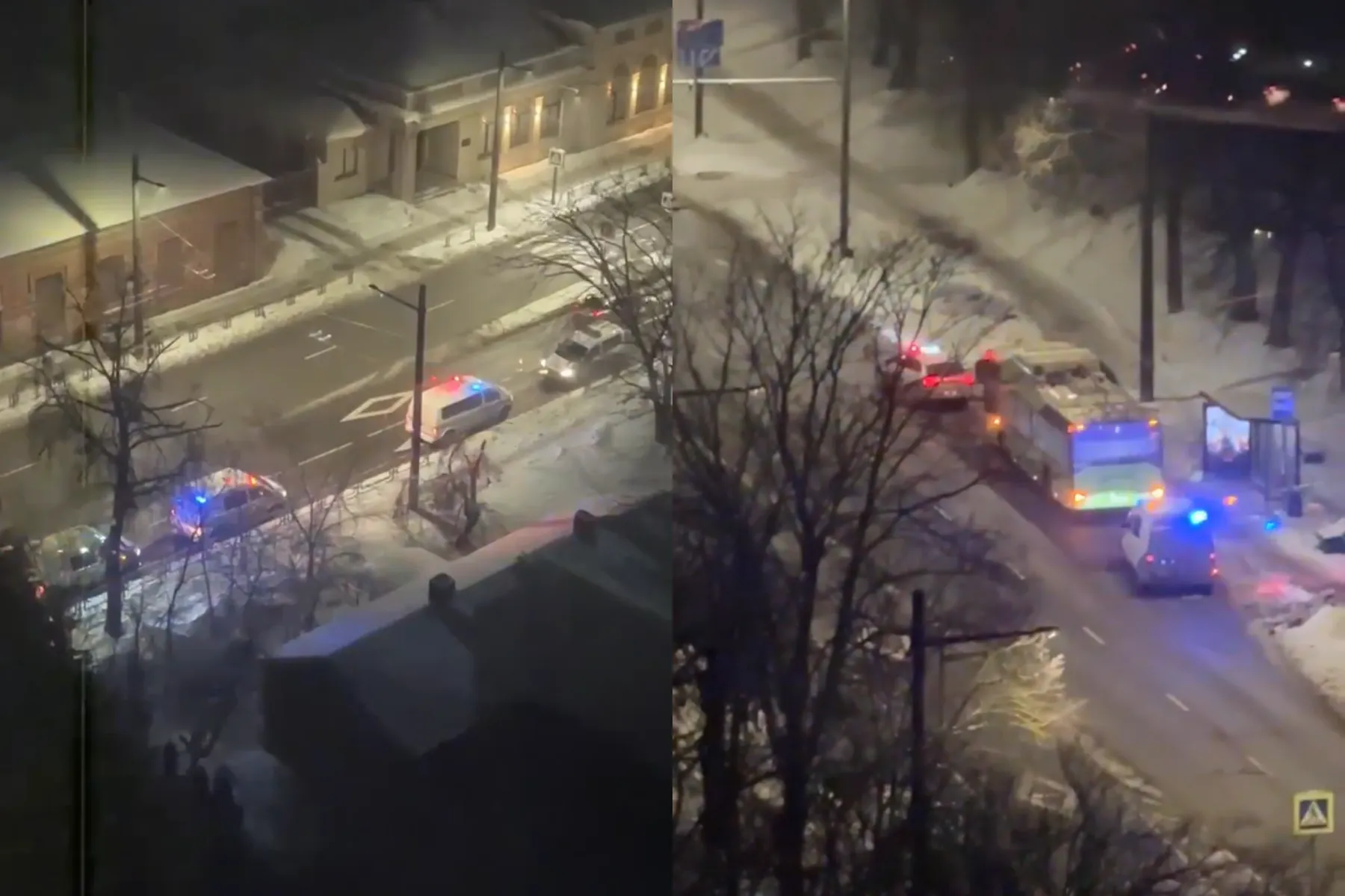 Policija Šančiuose / Skaitytojų nuotr.