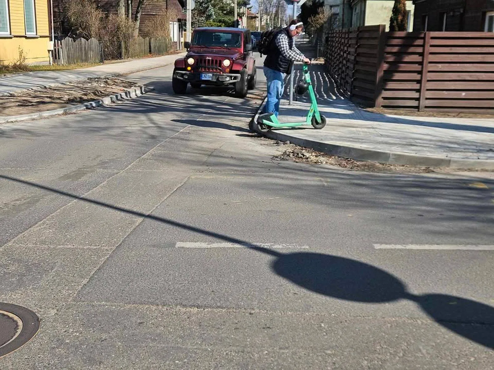 Nauji šaligatviai Aukštaičių gatvėje