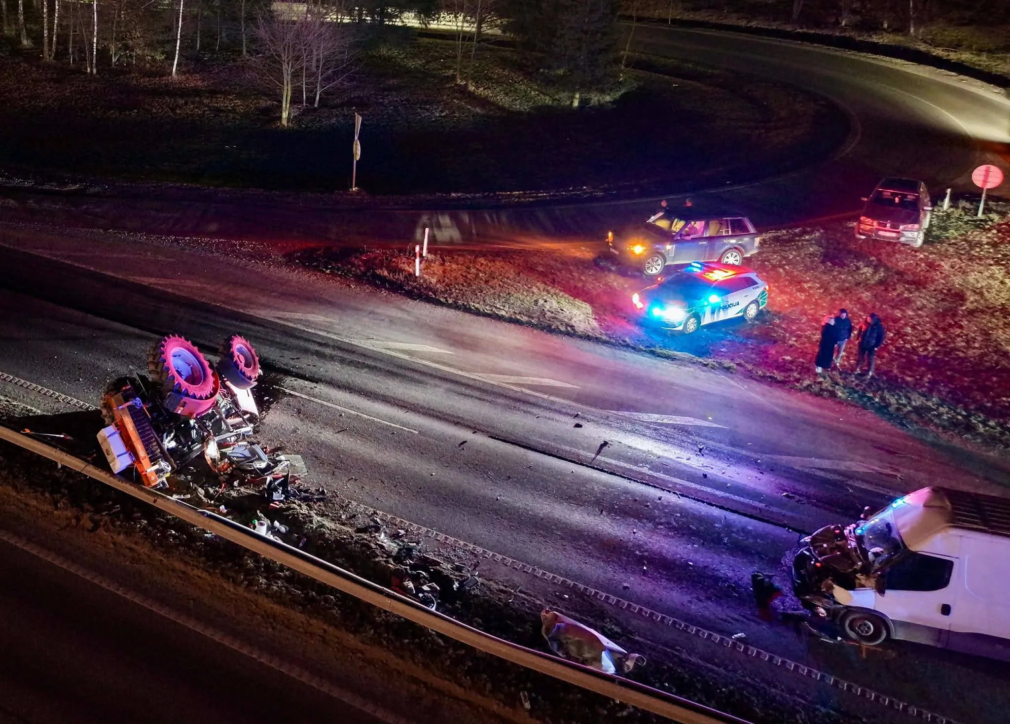 Avarija Vakariniame aplinkkelyje