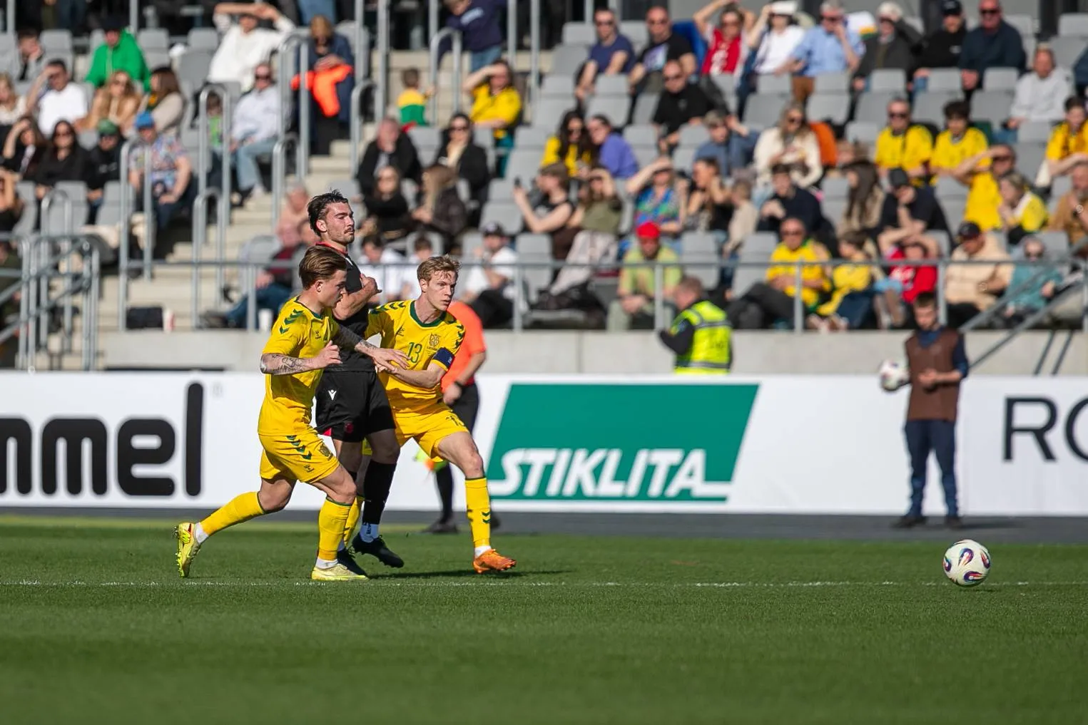 Draugiškos futbolo rungtynės: Lietuva – Sakartvelas / O. Gurevičiaus, ELTA nuotr.