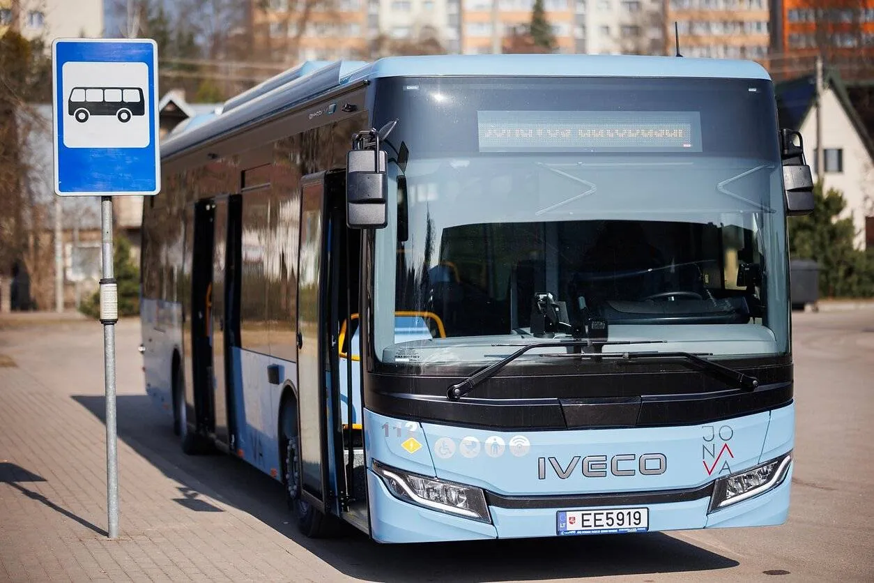 Elektrinis tarpmiestinis autobusas Jonavoje