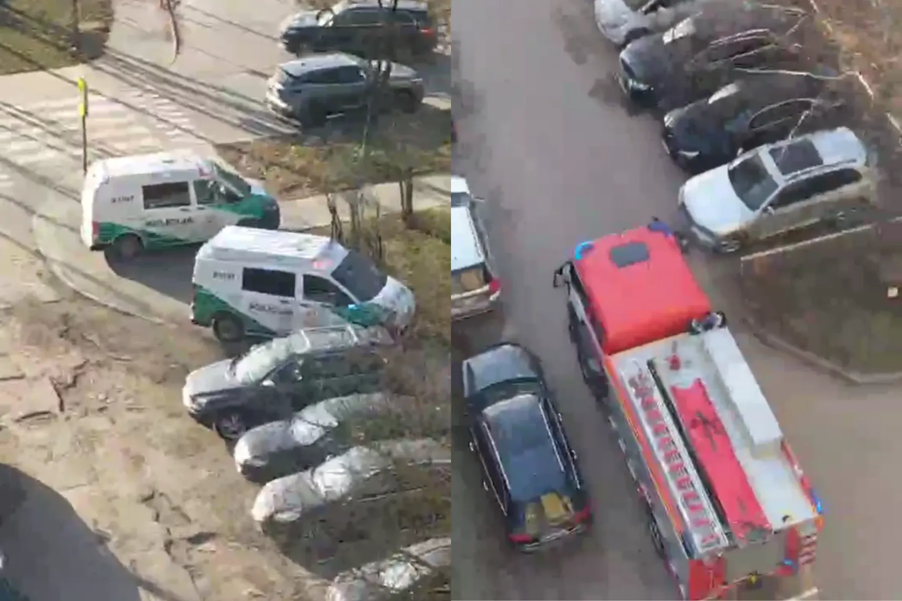 Gaisras Kaune / Skaitytojų nuotr.