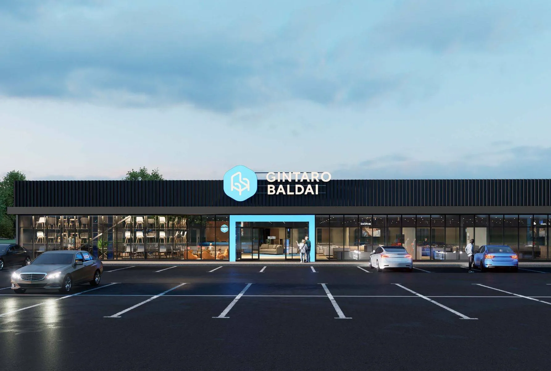 „Gintaro baldų“ salonas / Organizatorių nuotr.