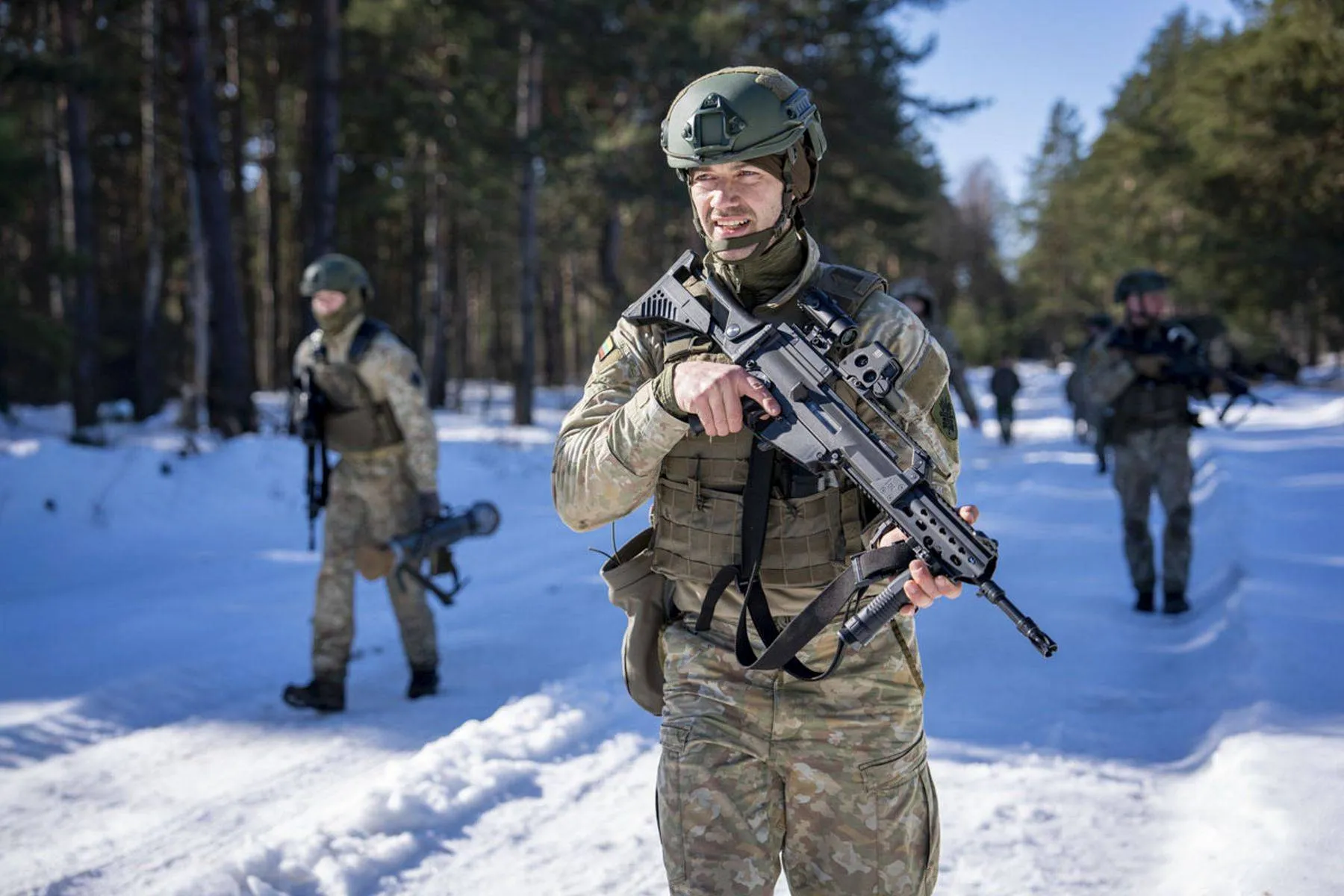 Geriausio pėstininkų skyriaus varžybas laimėjo savanorių pajėgos