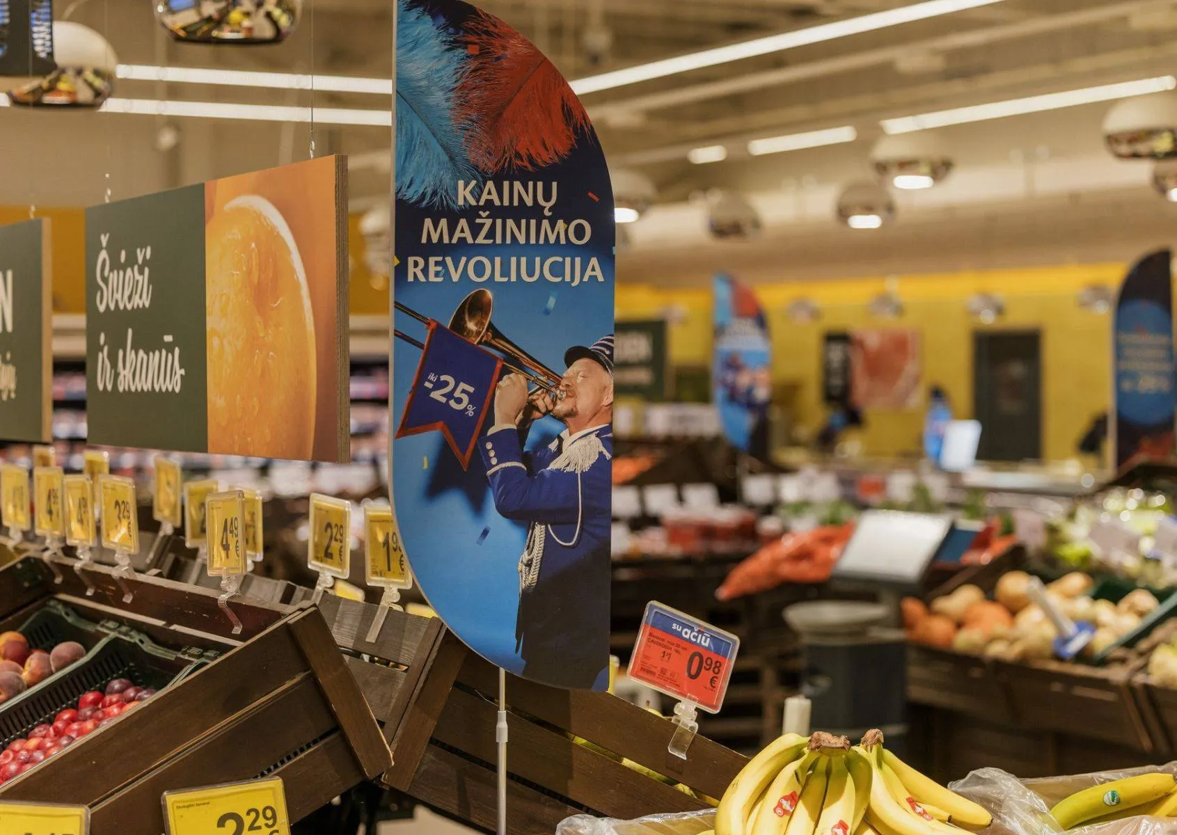 Kainų mažinimo revoliucija MAXIMOJE