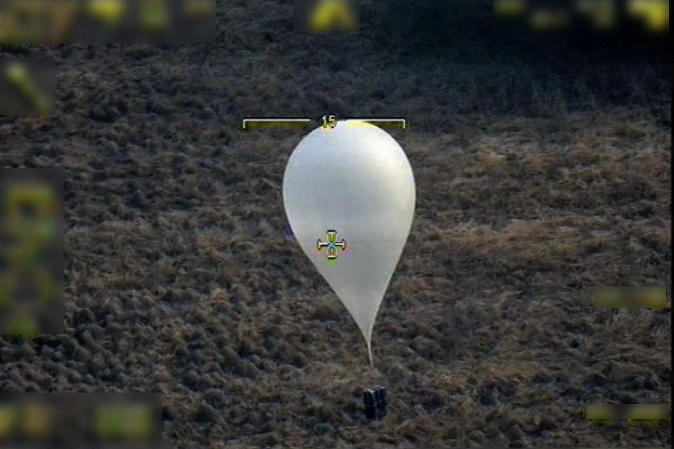Kontrabandiniai balionai / VSAT nuotr.