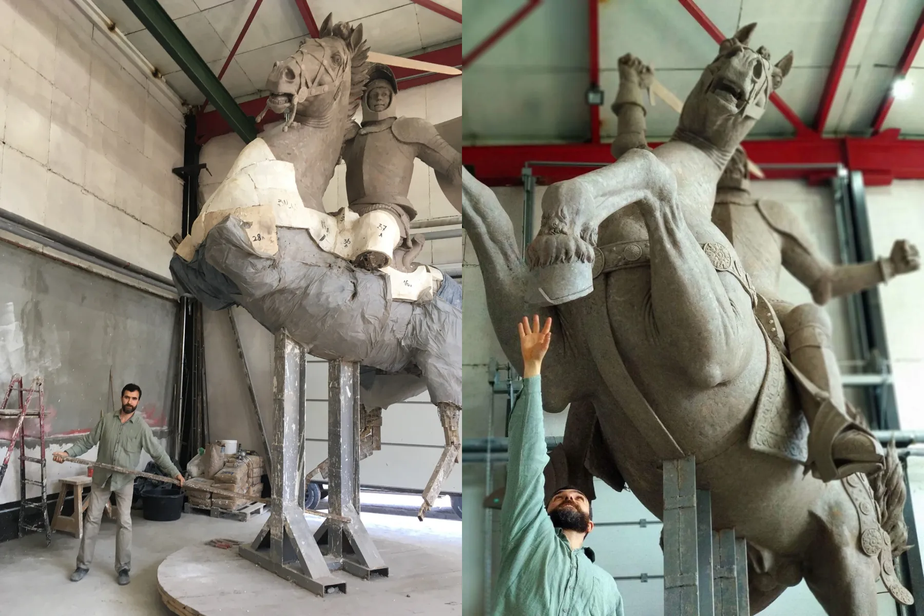 Laisvės kario skulptūra