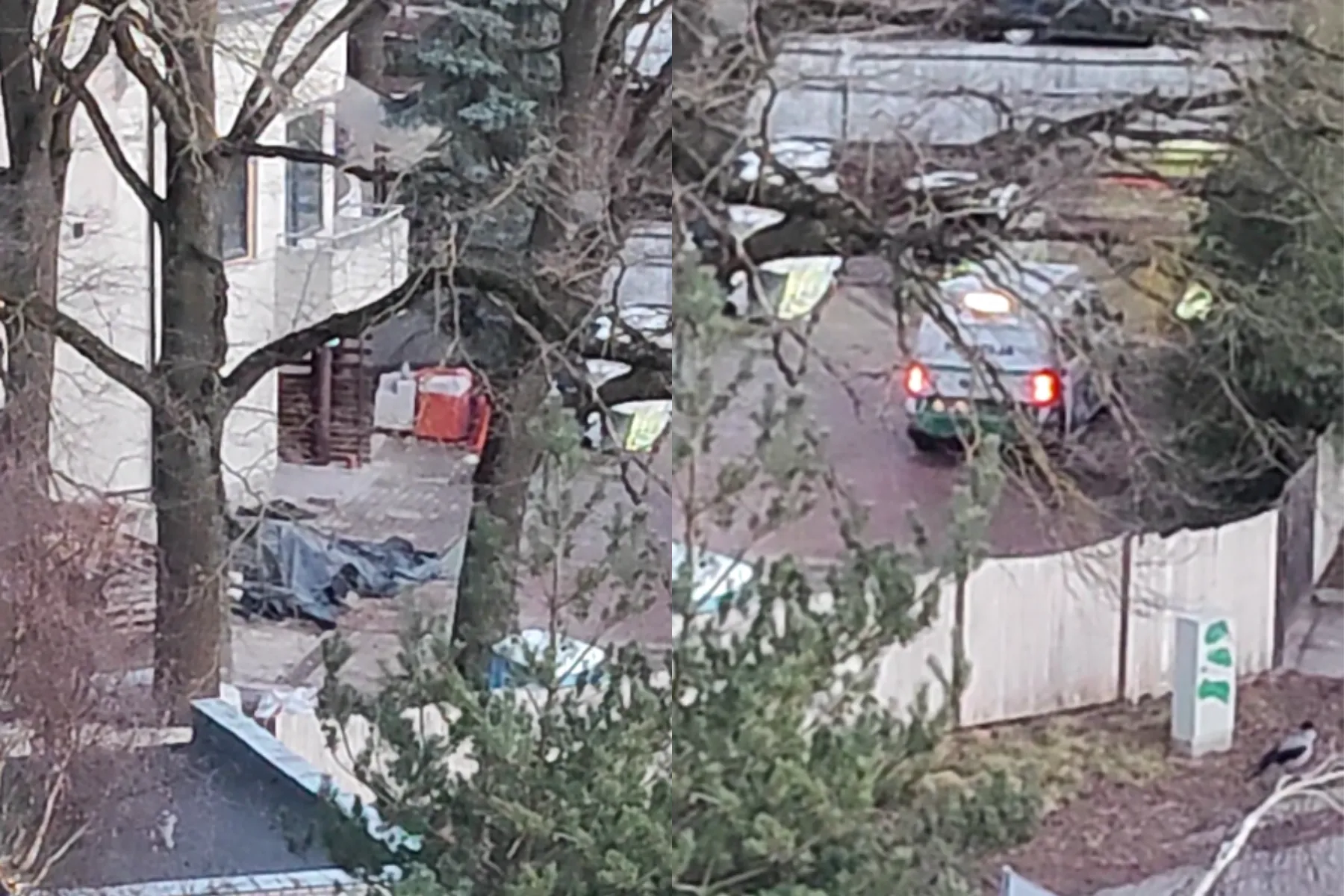 Policija Rytų gatvėje