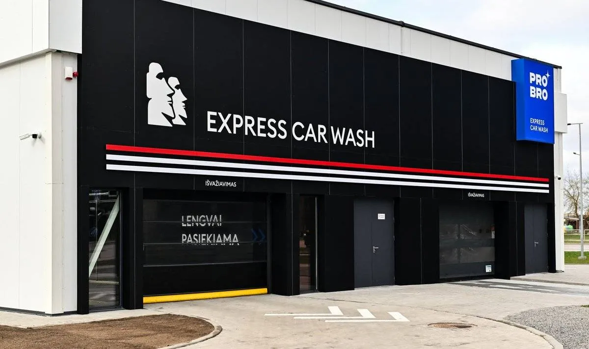 „PRO BRO Express“ tunelinė plovykla Raudondvario pl.