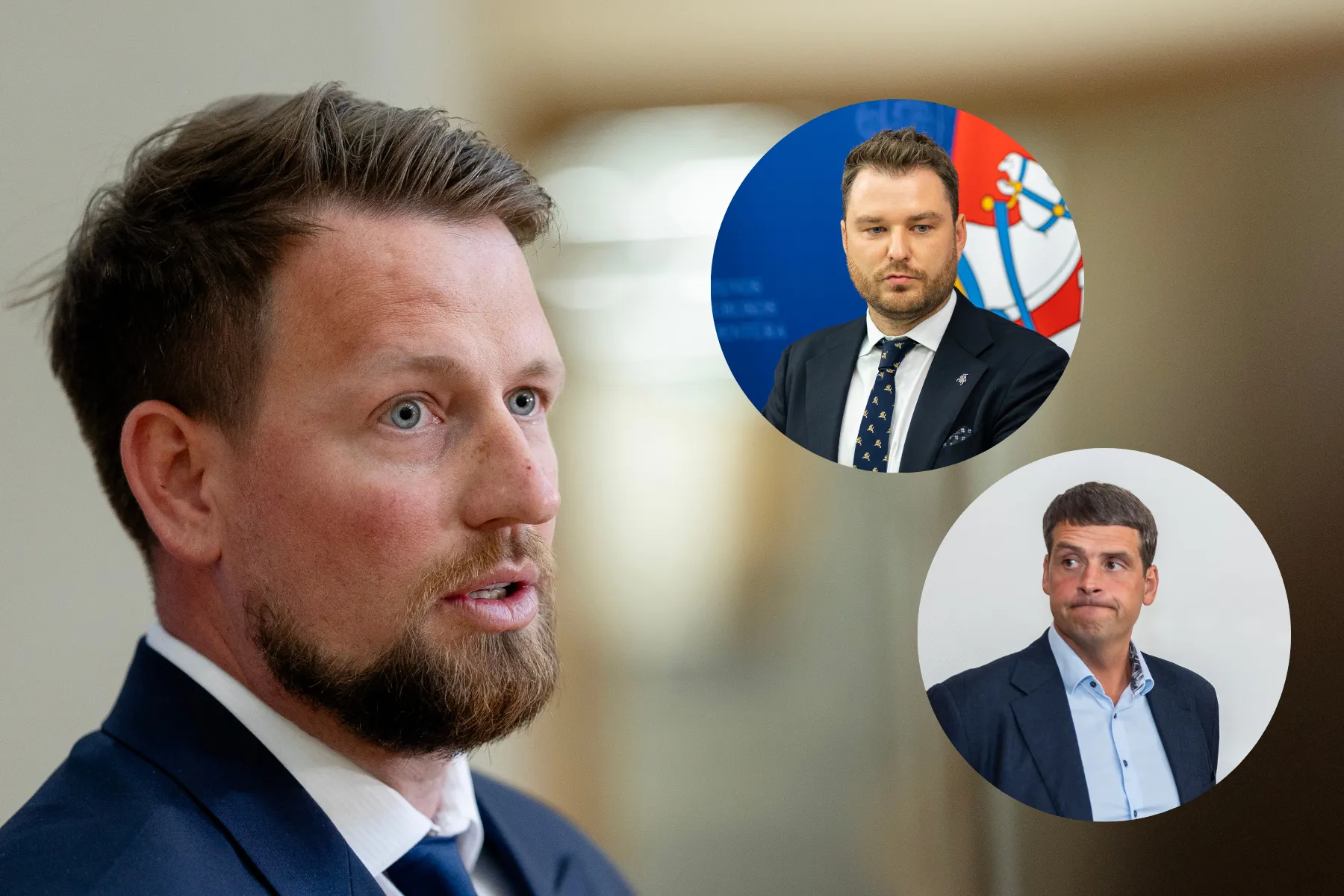 Robertas Puchovičius, Kastytis Žuromskas, Remigijus Žemaitaitis / BNS nuotr.