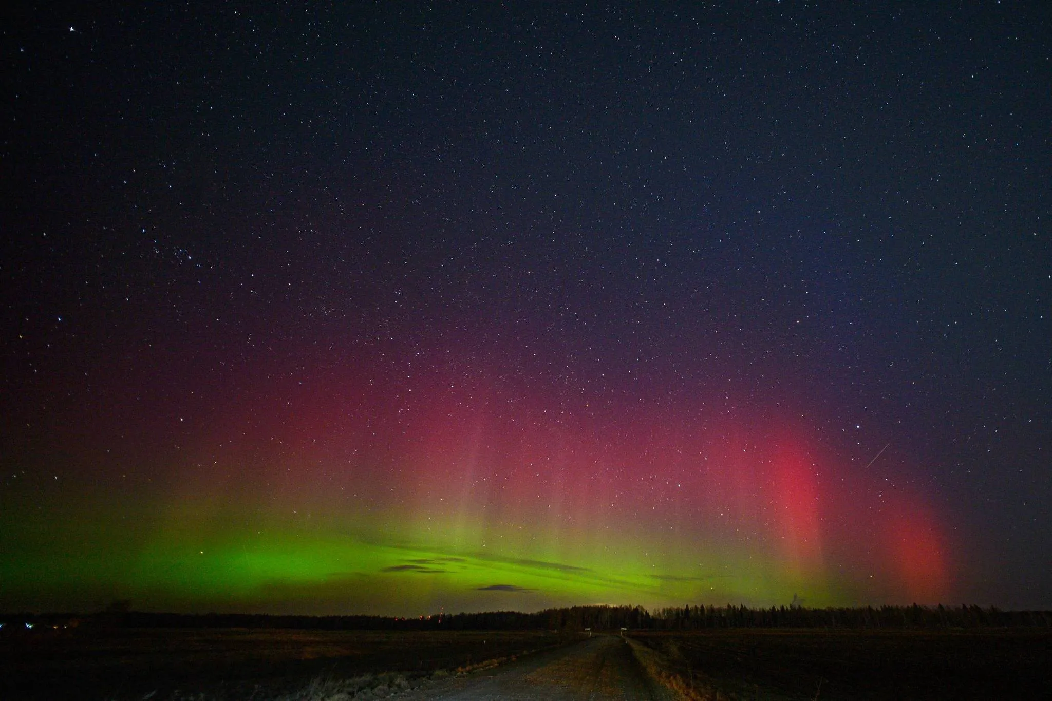 Šiaurės pašvaistė Kauno raj.