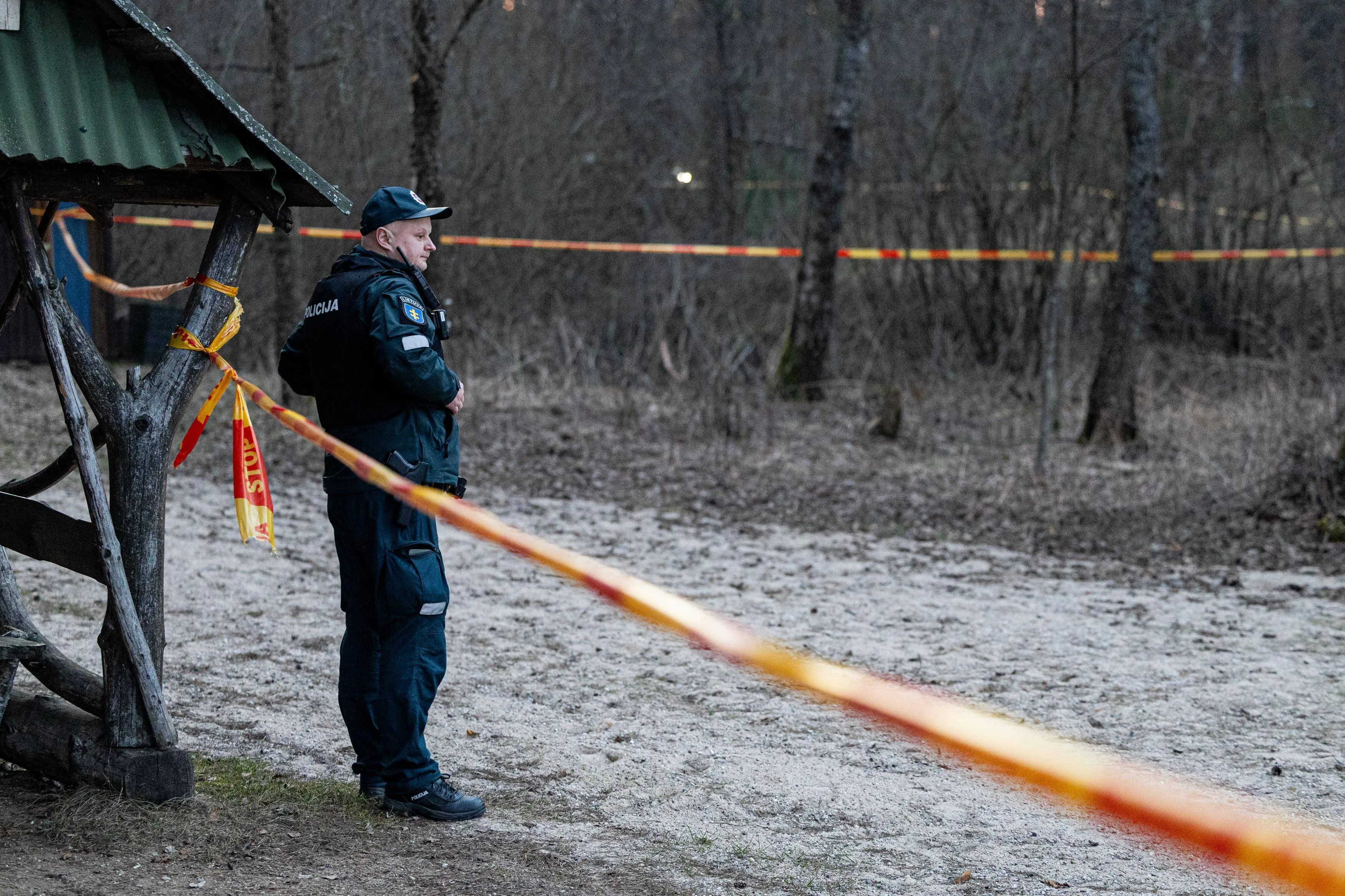 Stop juosta, policija, drono paieška