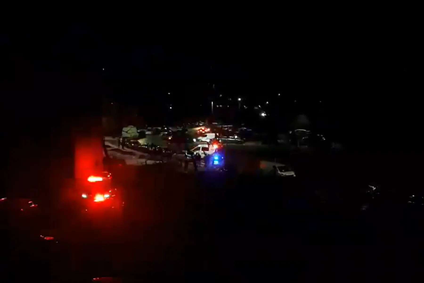 Policija Pramonės pr. / Skaitytojų nuotr.