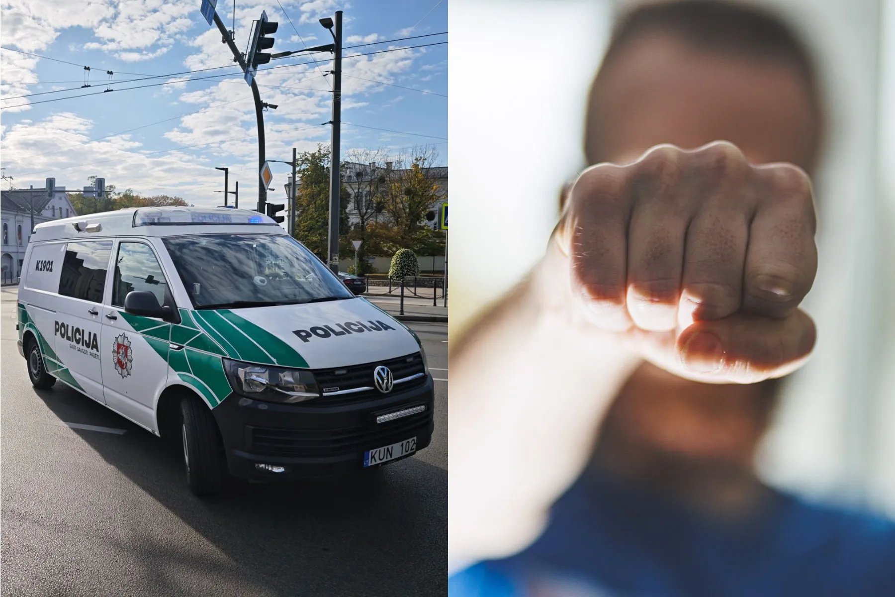 Kaune keturi jaunuoliai smurtavo prieš nepilnametį / Kas vyksta Kaune nuotr.