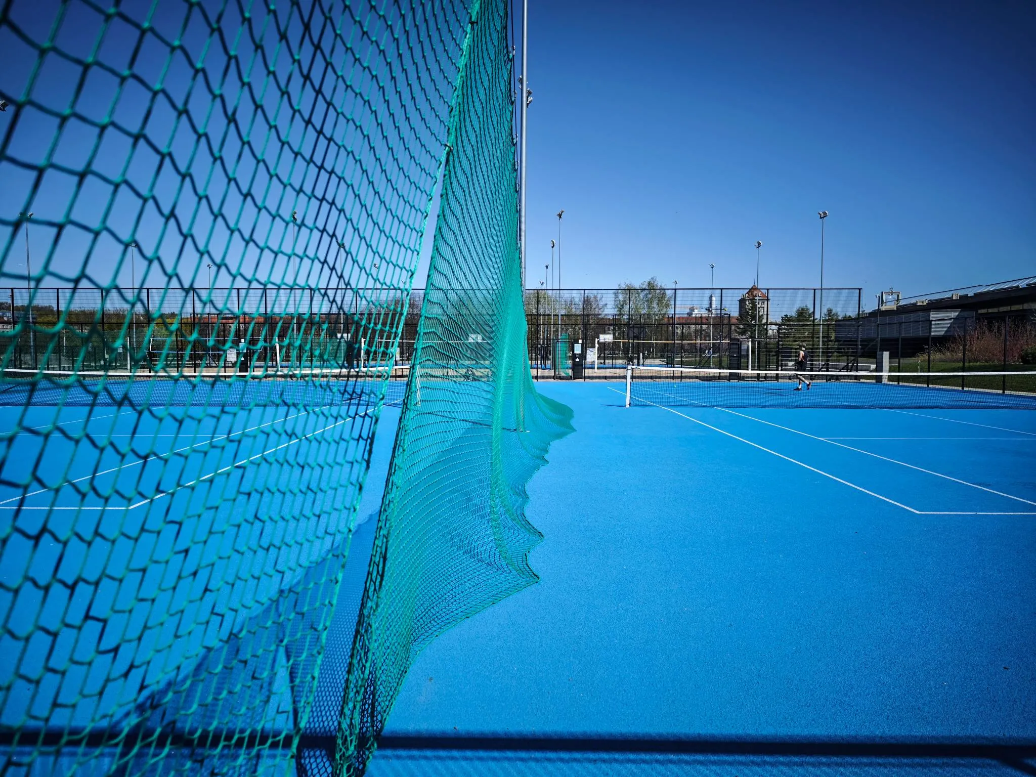 Teniso aikštelės Nemuno saloje