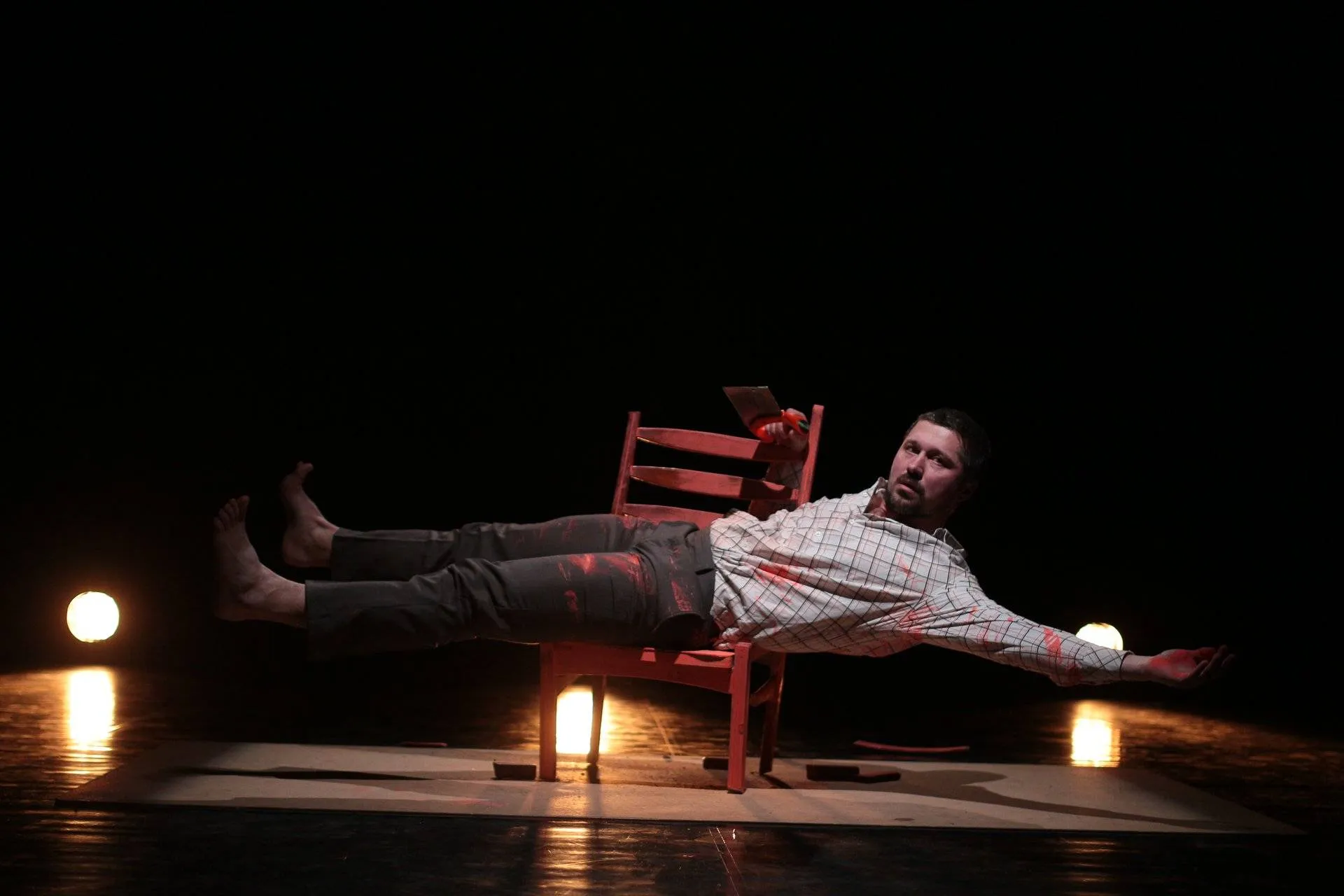 Anton Ovčinnikov. Pasirodymas DUEL.SOLO. Stanislava Ovchinnikova foto