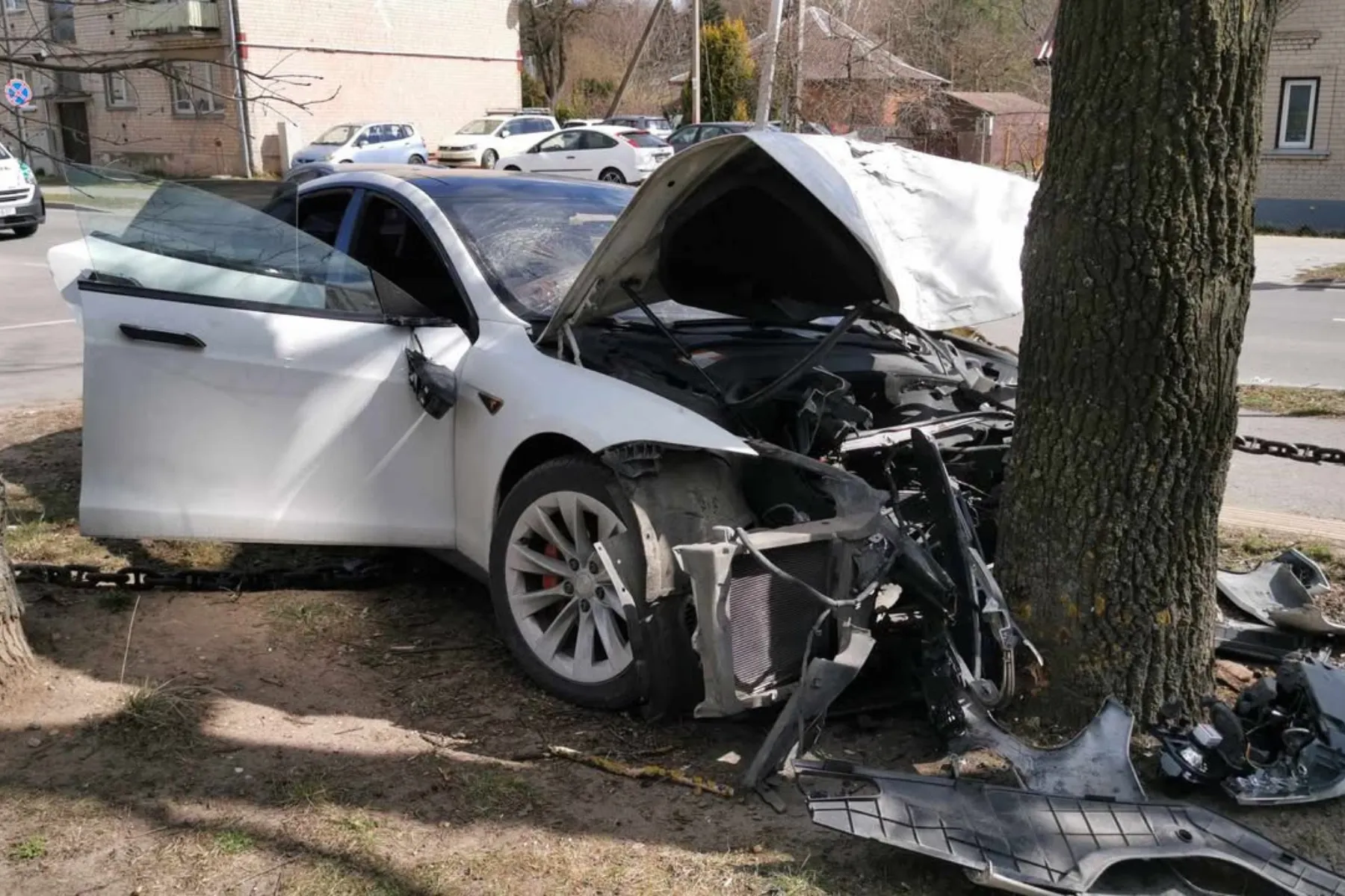 Avarija Palemone / Skaitytojų nuotr.