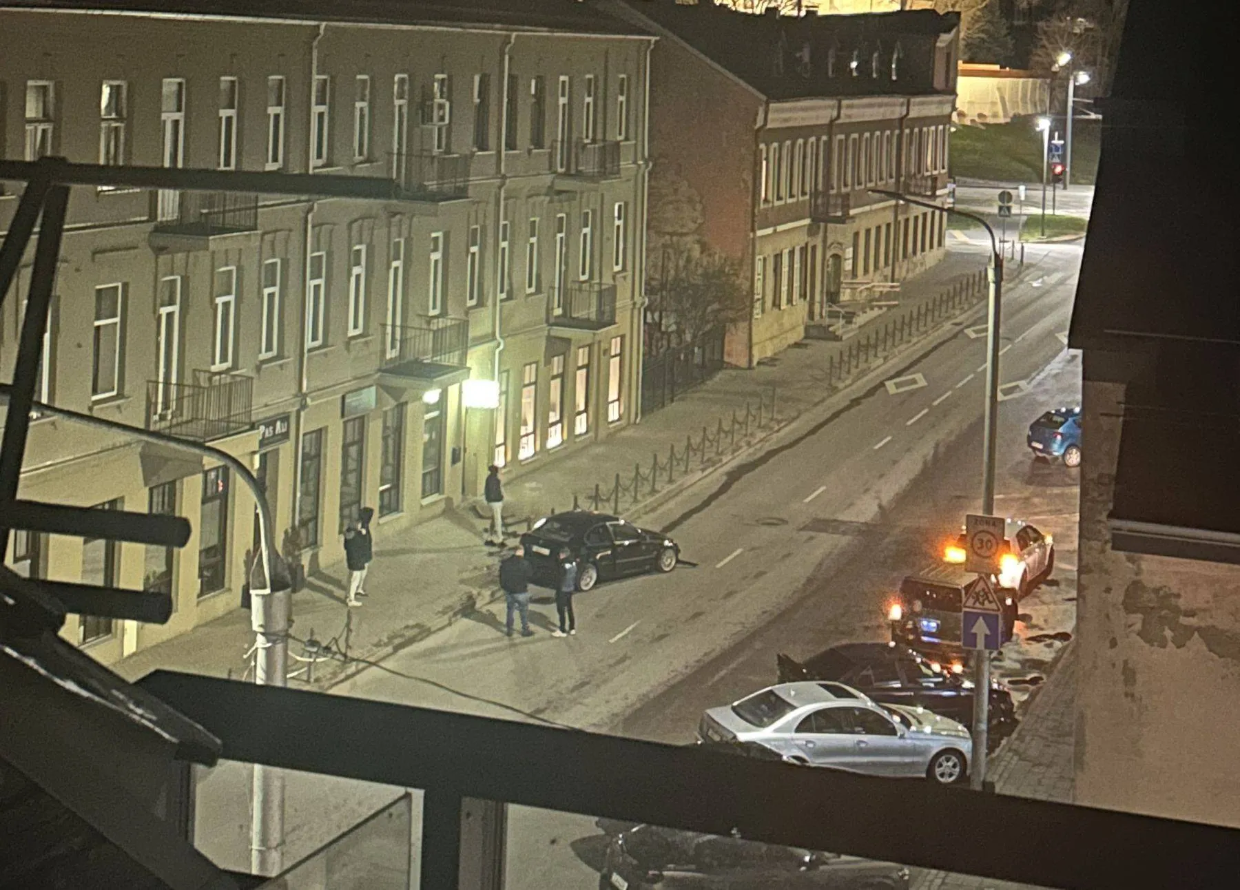 Avarija šv. Gertrūdos gatvėje