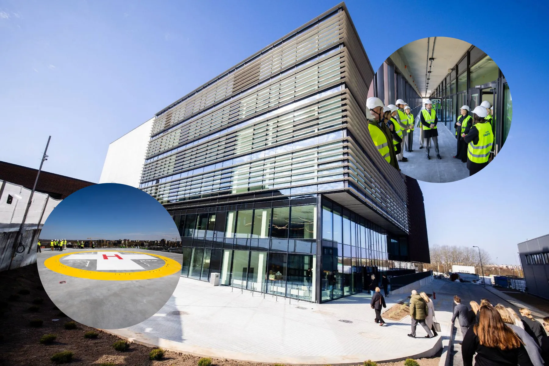 Kauno klinikose baigiamas statyti modernus infekcinių ligų korpusas / Kauno klinikų nuotr.