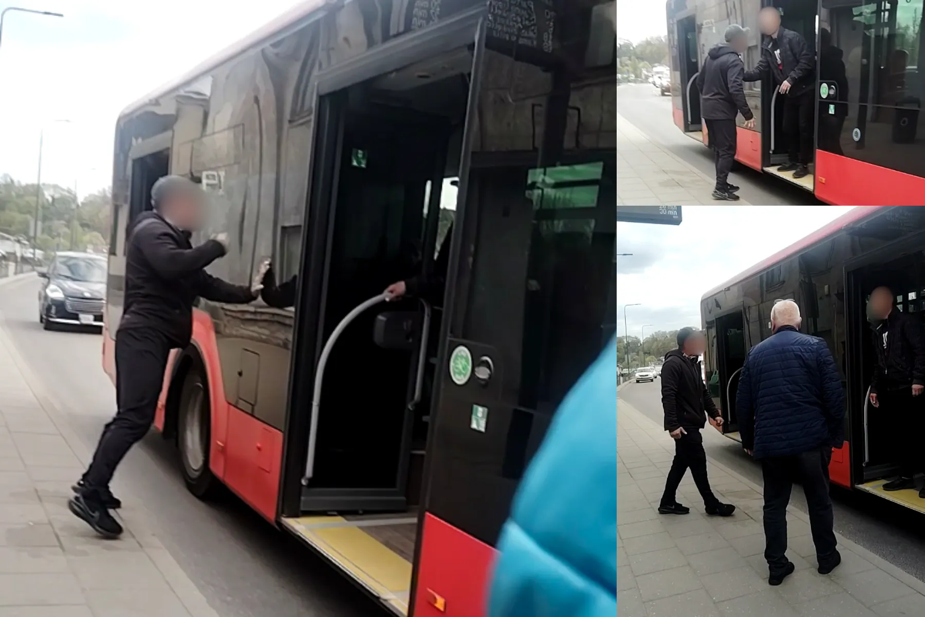 Konfliktas stotelėje