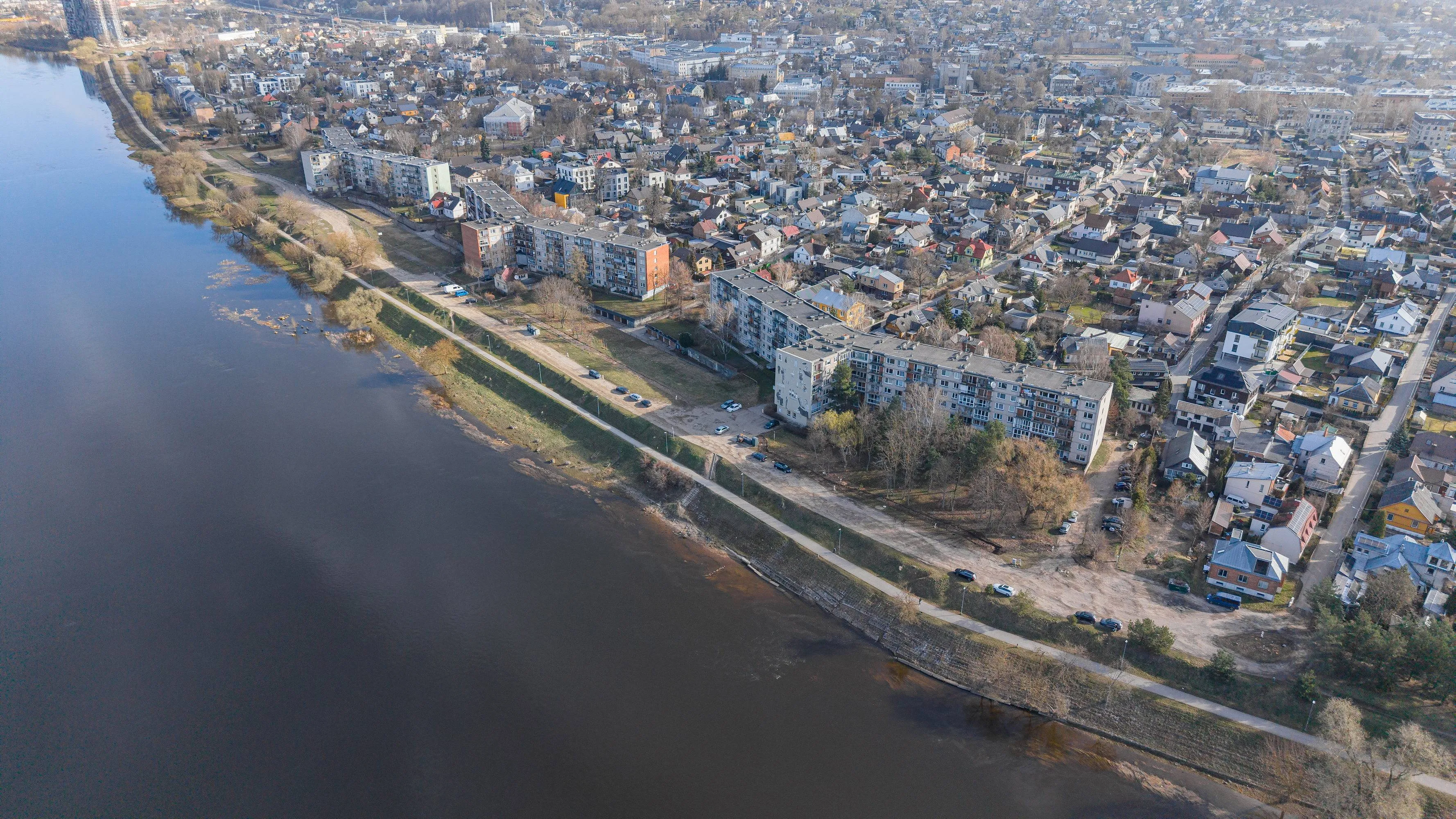Nemuno krantinė Žemuosiuose Šančiuose / Kaunas.lt nuotr.