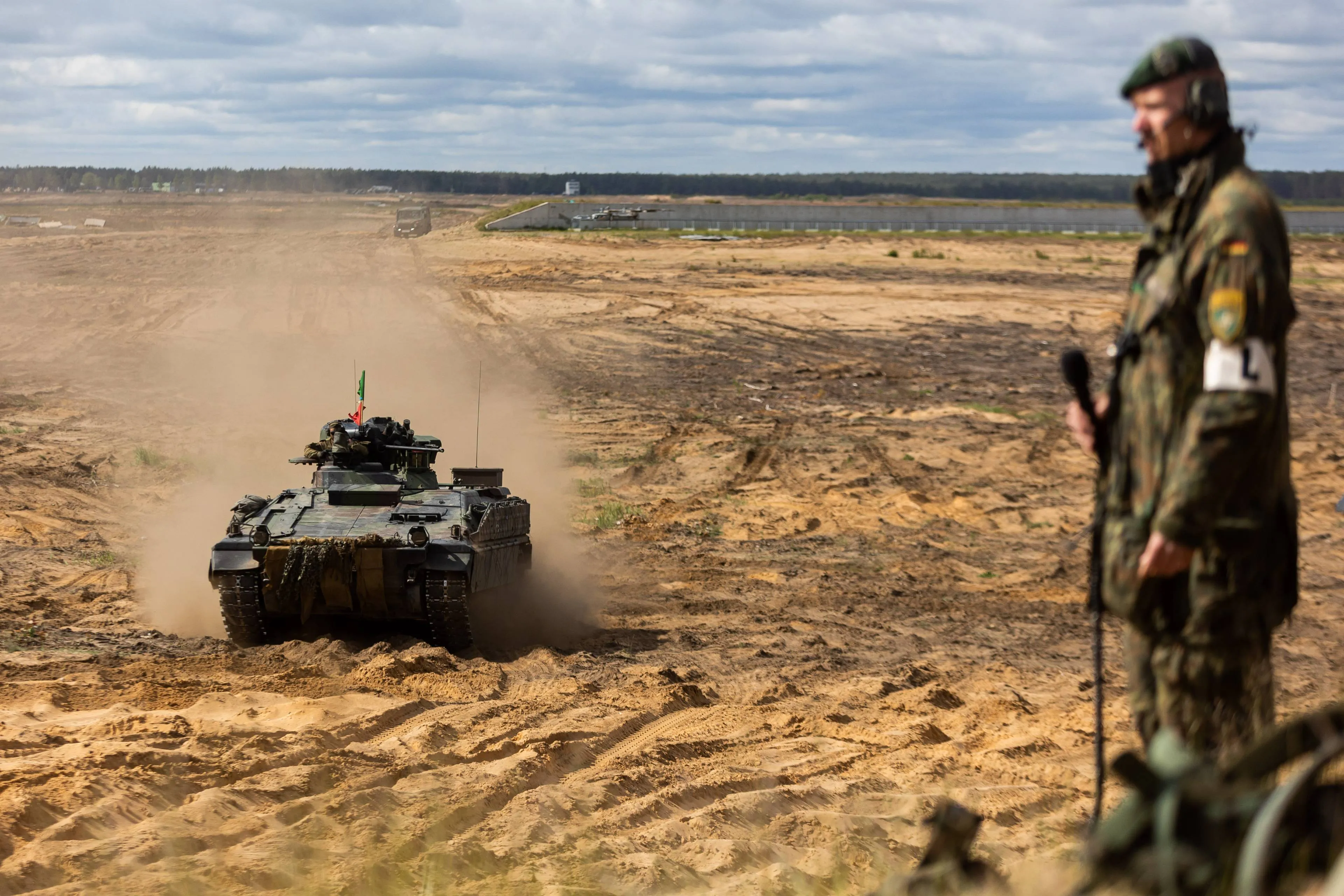 Poligonas, kariuomenė, tankas