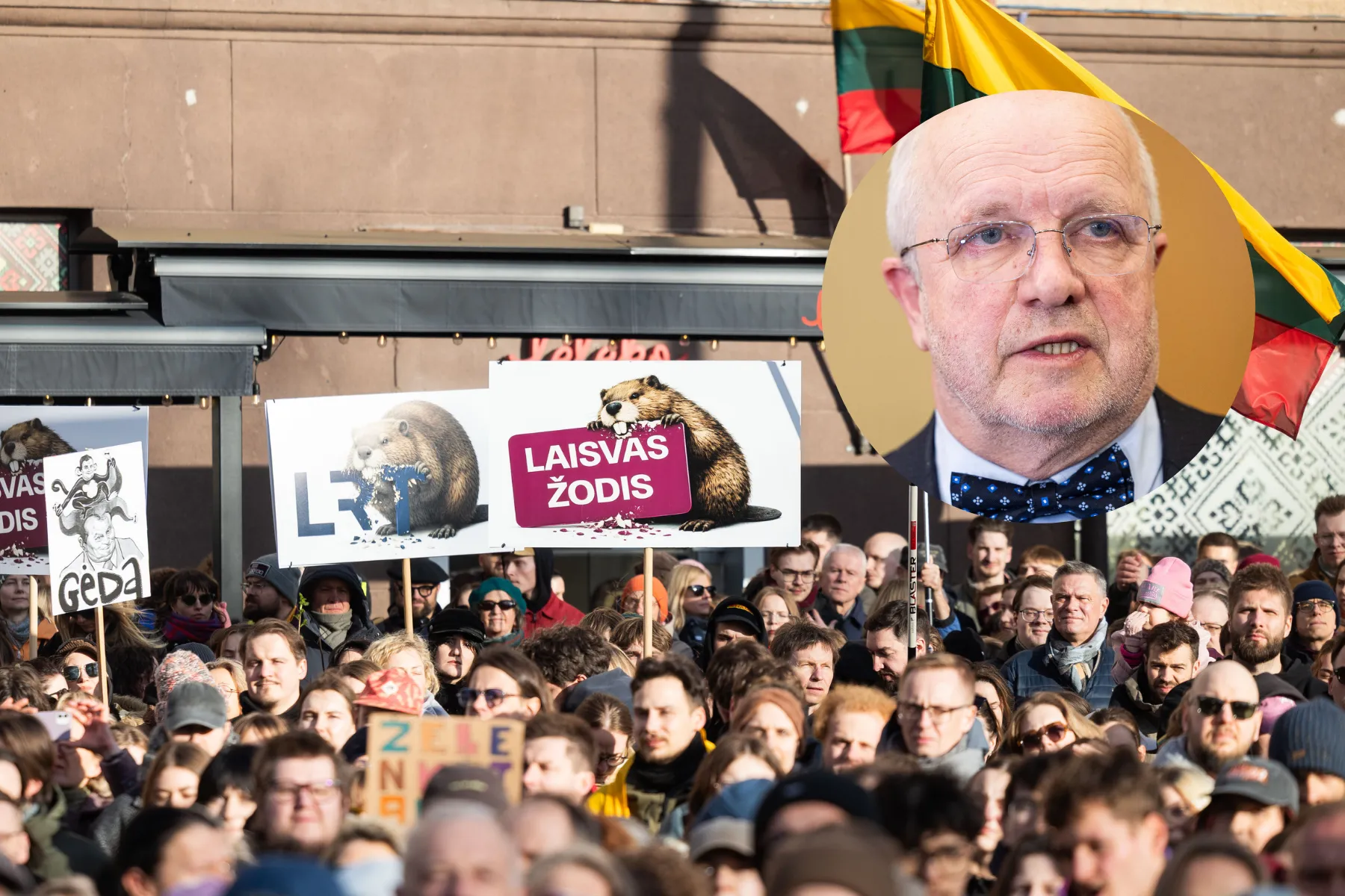 Protestas „Šalin rankas“, Juozas Olekas