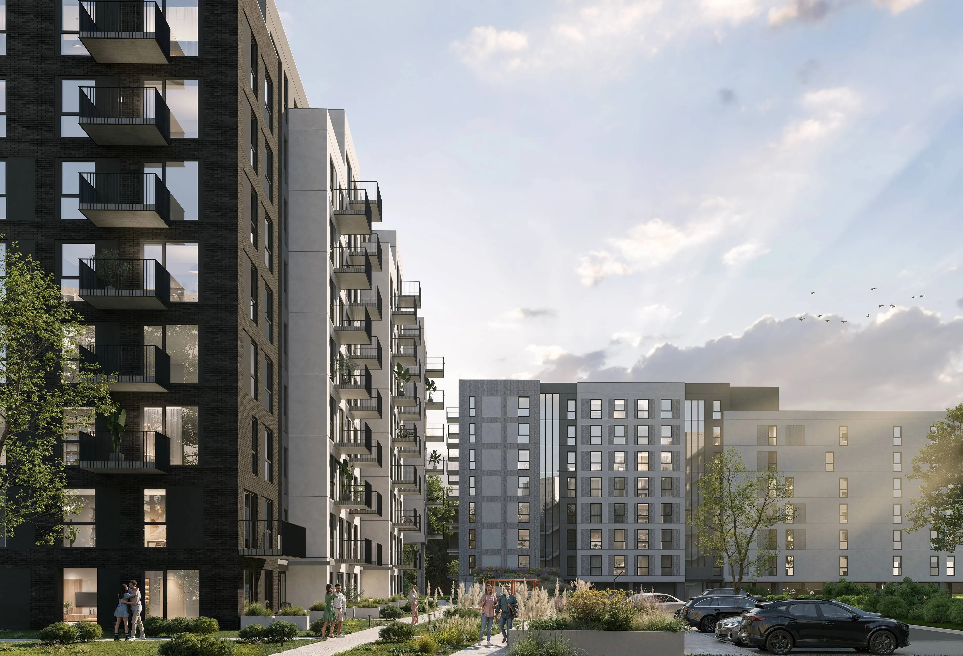 Šilainiuose plėtojamas kvartalas „Kuriu naujai“