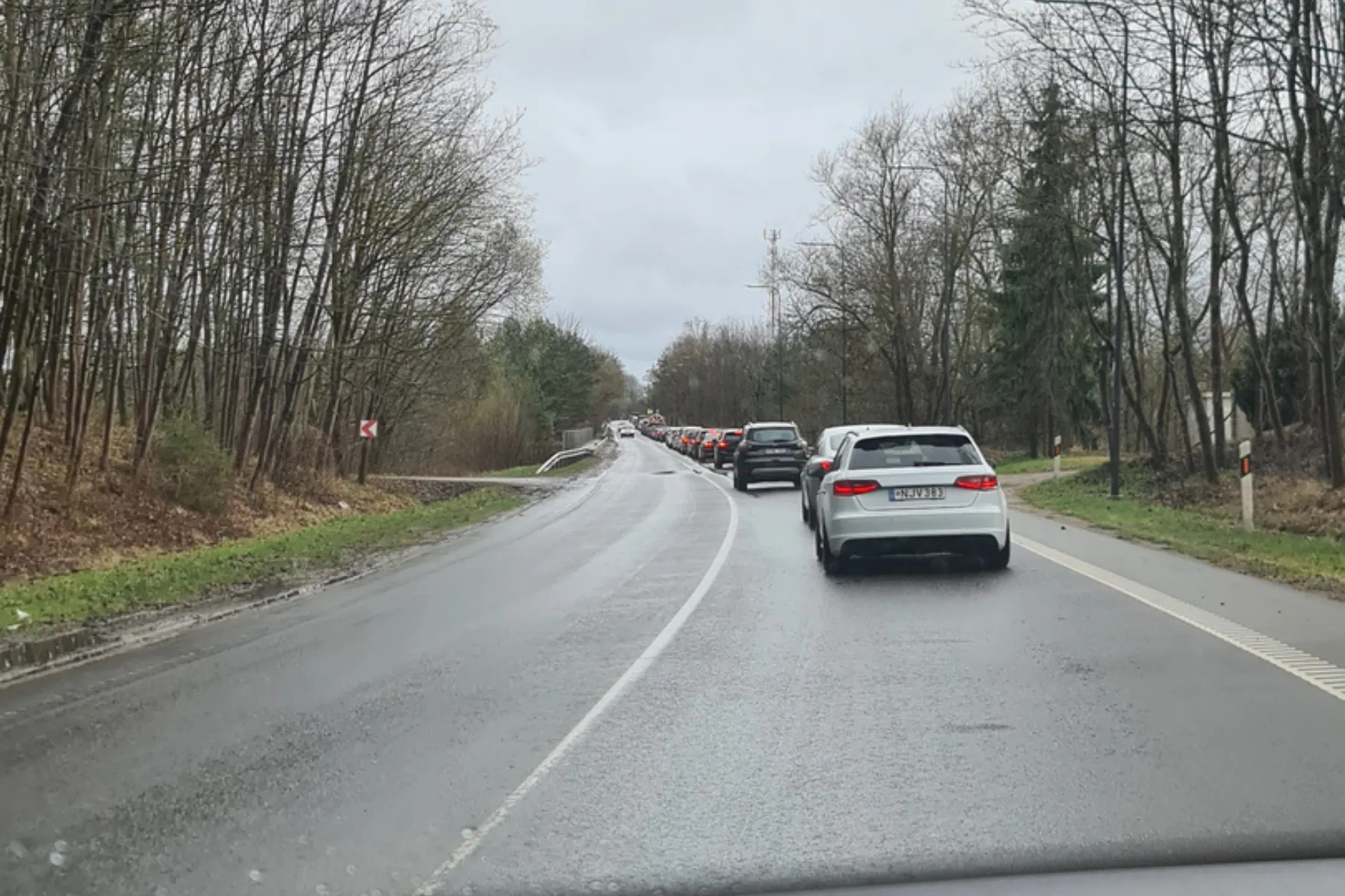 Spūstys Vaišvydavoje / Skaitytojų nuotr.