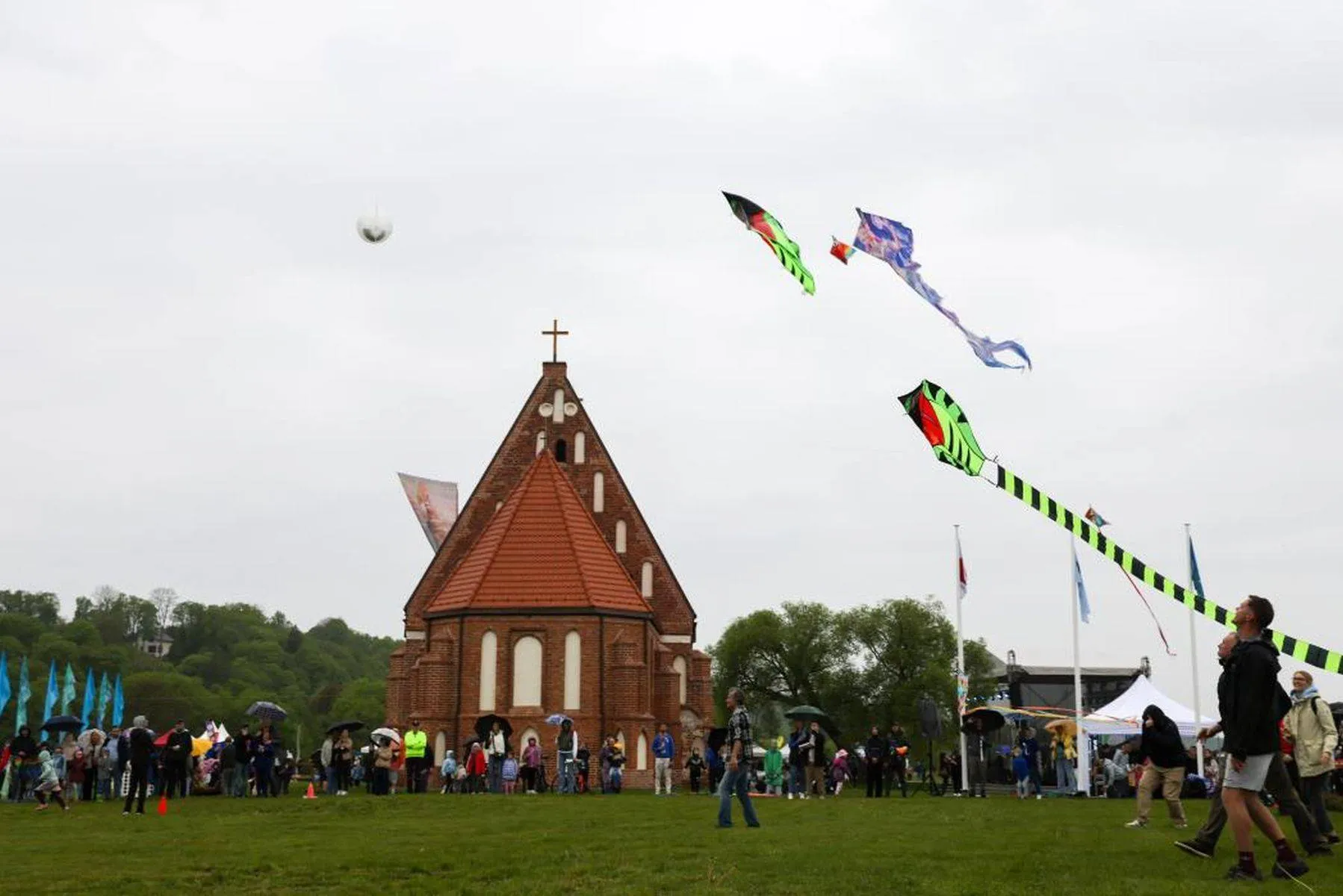Aitvarų festivalis Zapyškyje