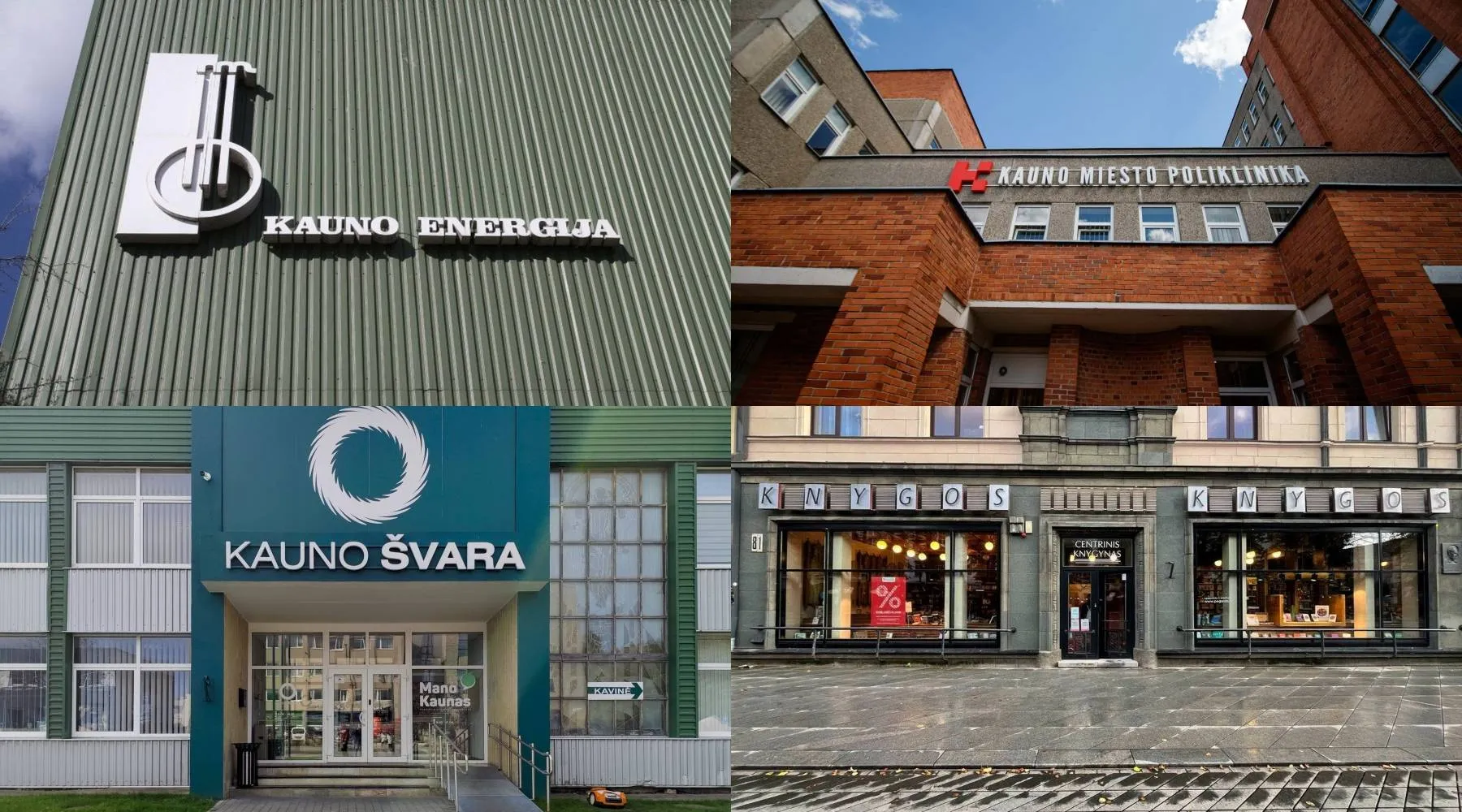 Savivaldybės įmonės / „Kas vyksta Kaune“ fotomontažas