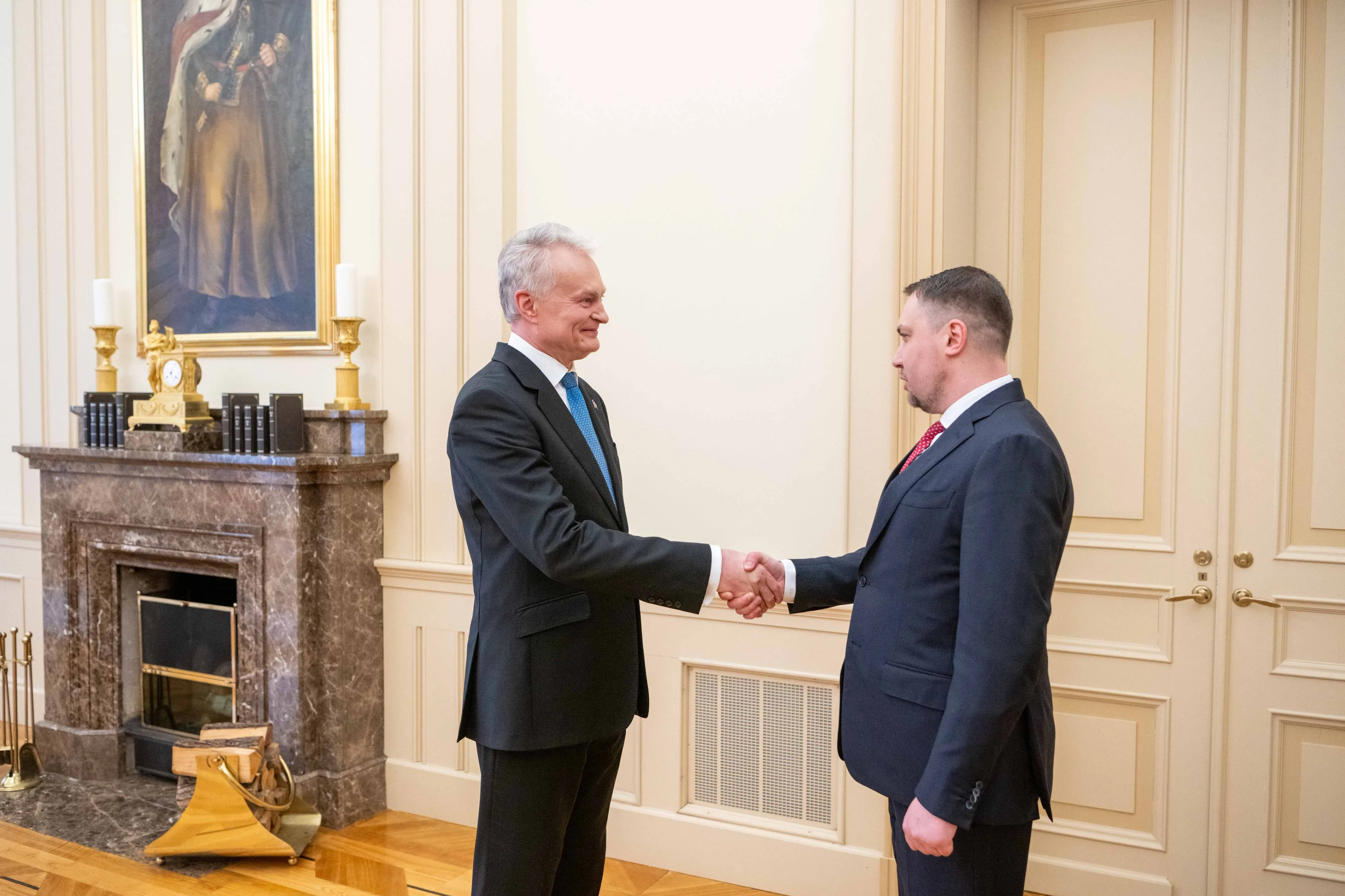 G. Nausėda ir K. Budanovas