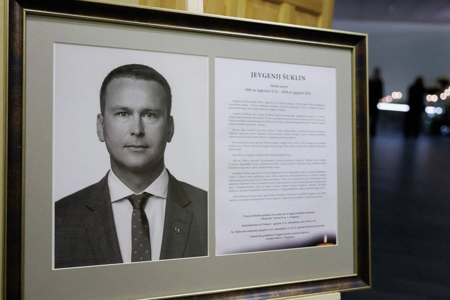 Jevgenijaus Šuklino laidotuvės / Lrytas.lt / V. Skaraičio nuotr.