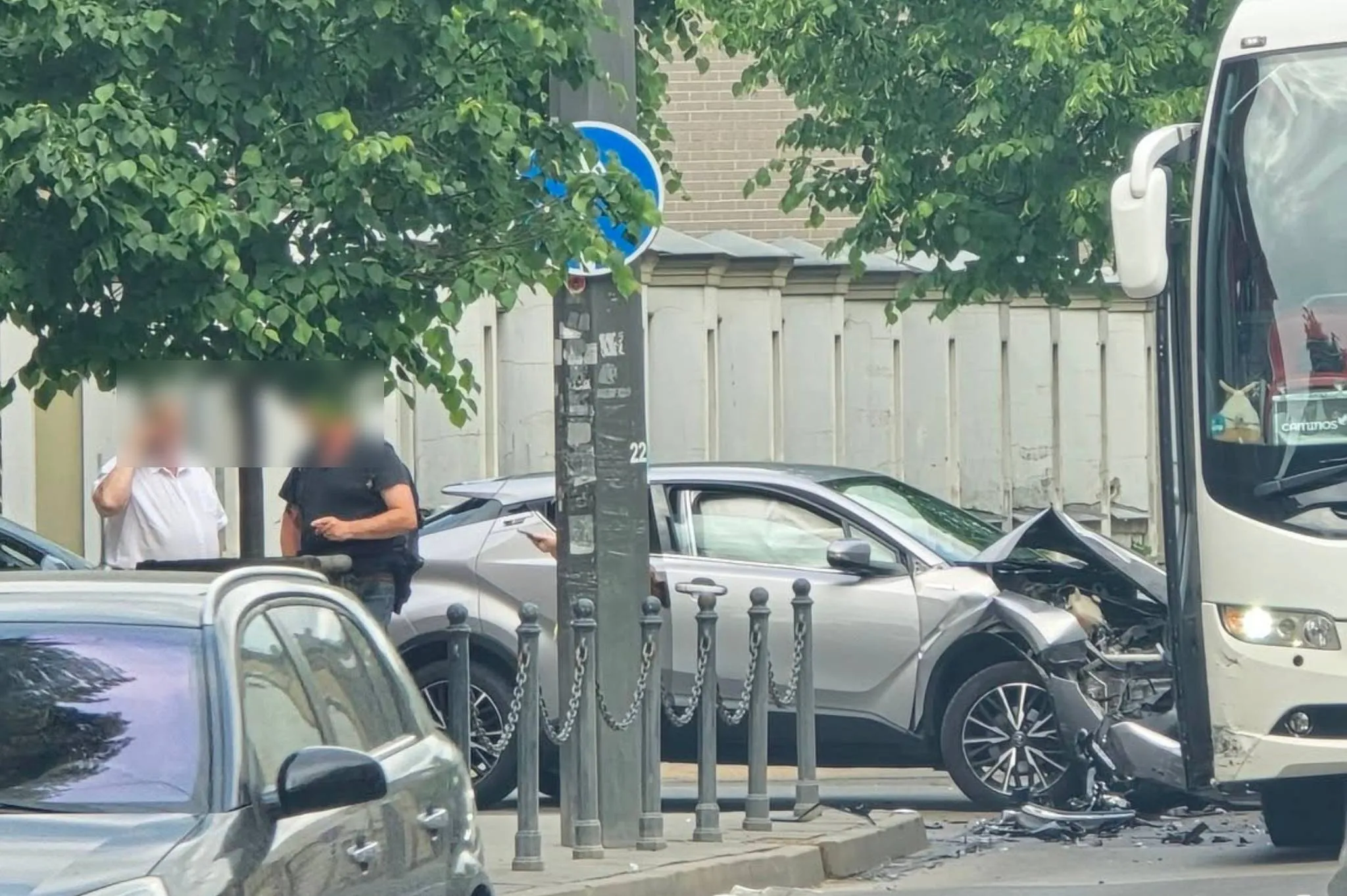 Avarija Ožeskienės gatvėje / „Kas vyksta Kaune“ grupės nuotr.